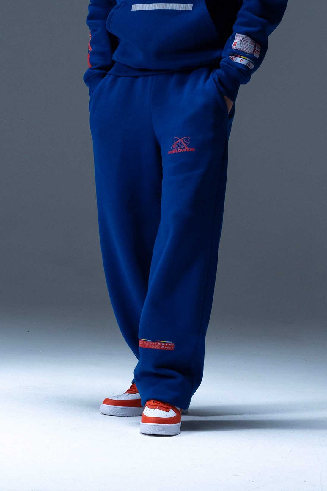 CLIMAX LACİVERT OVERSIZE BAGGY EŞOFMAN ALTI | Graphic Street Style Erkek (%100 Pamuk)
