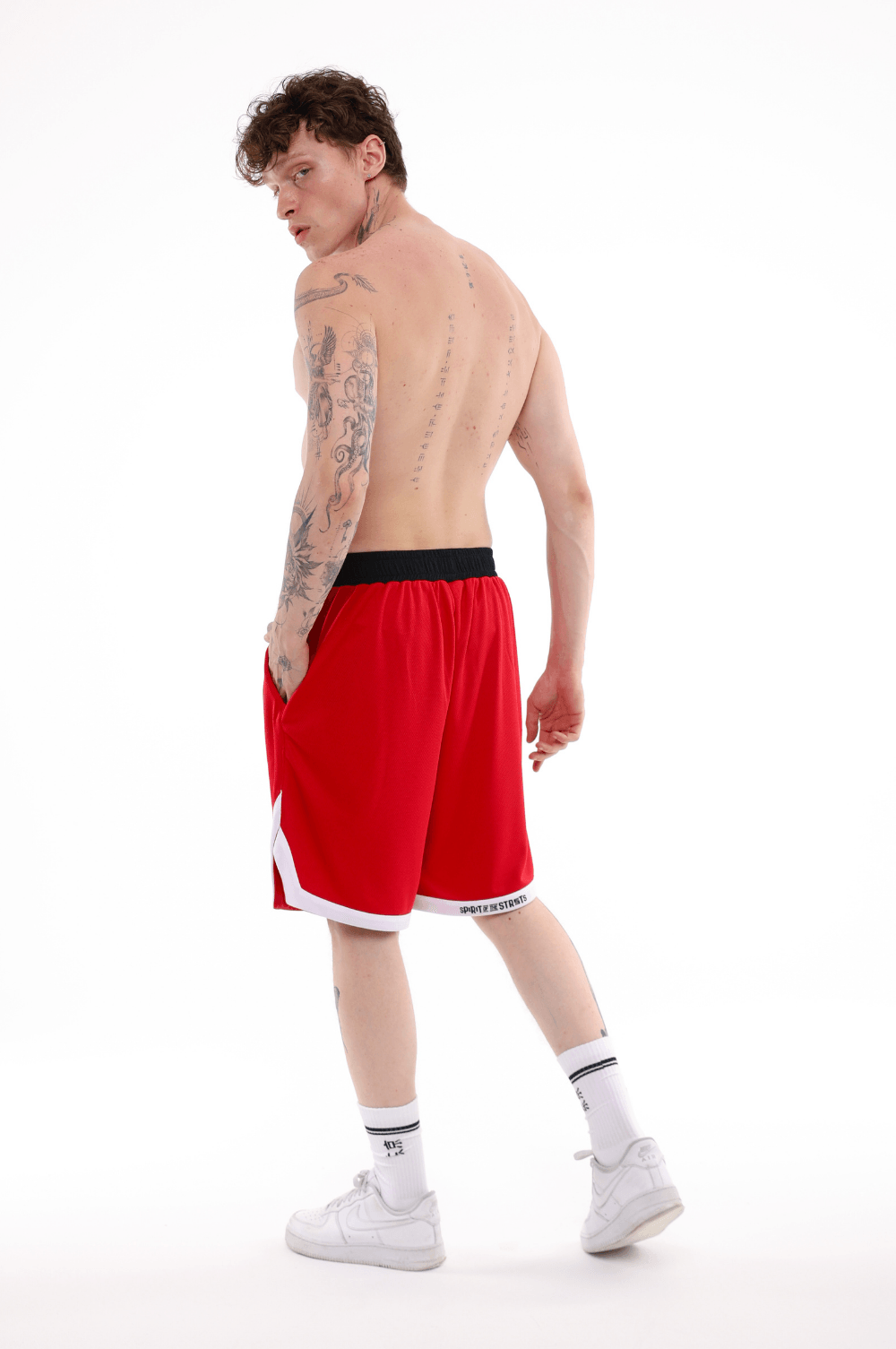 BLAZE RED SHORTS