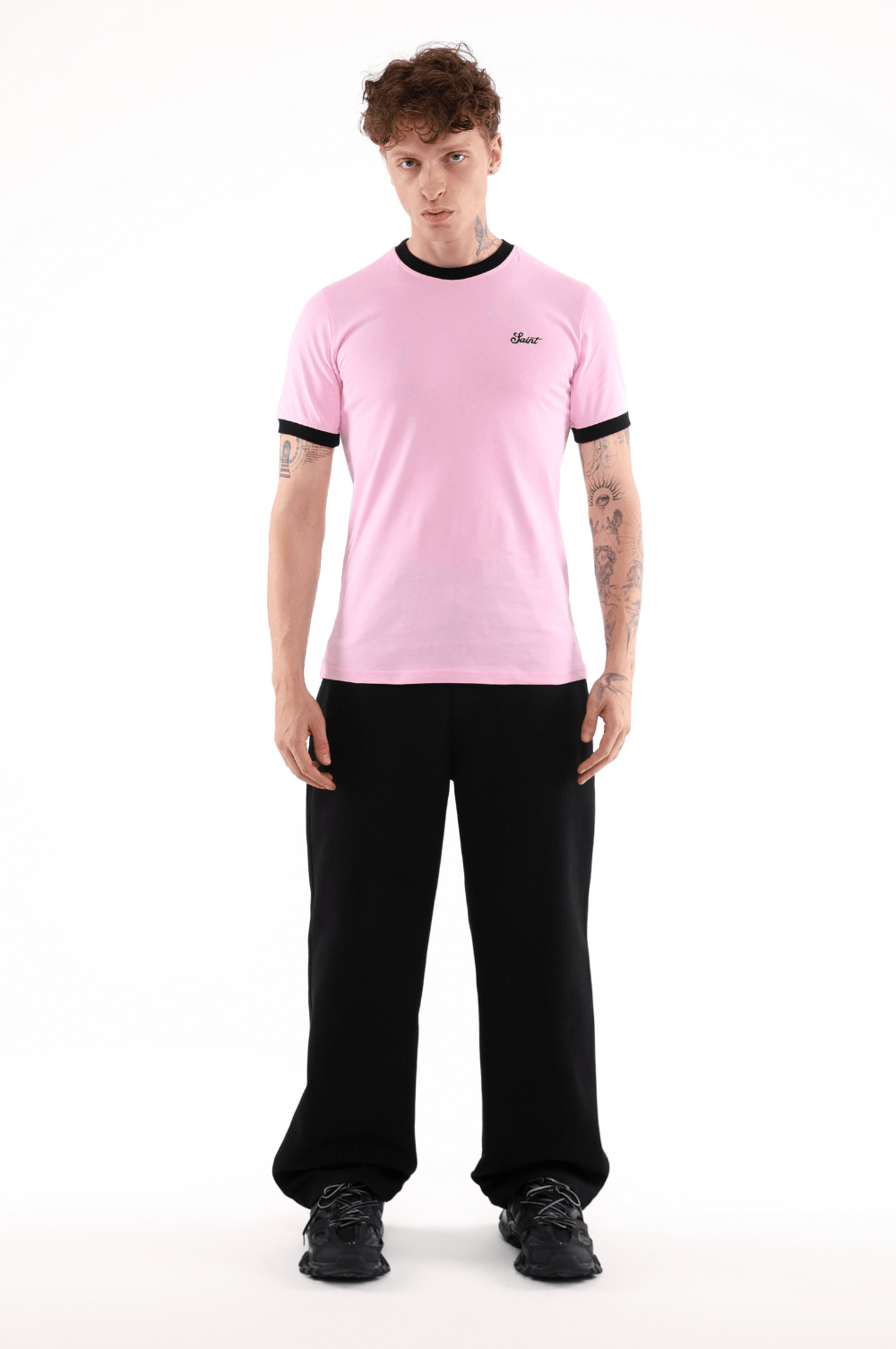 S-LINE PINK TEE