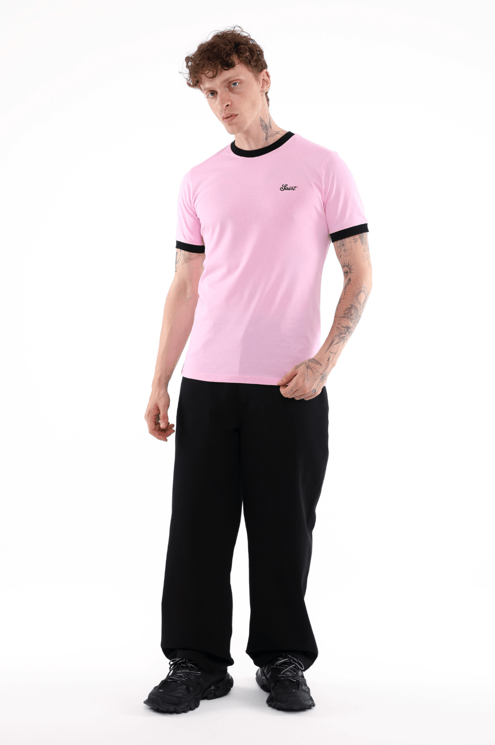 S-LINE PINK TEE