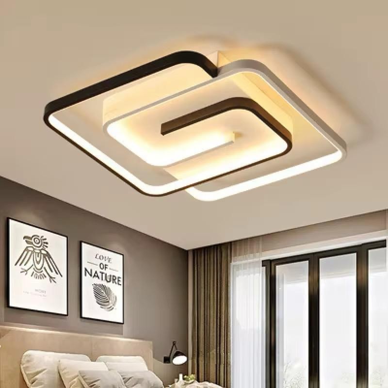 Mabel Modern 3 Renk Ledli Mimari Tasarım Plafonyer Ledli Avize
