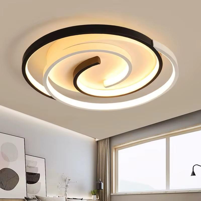 Mira Modern 3 Renk Ledli Mimari Tasarım Plafonyer Ledli Avize