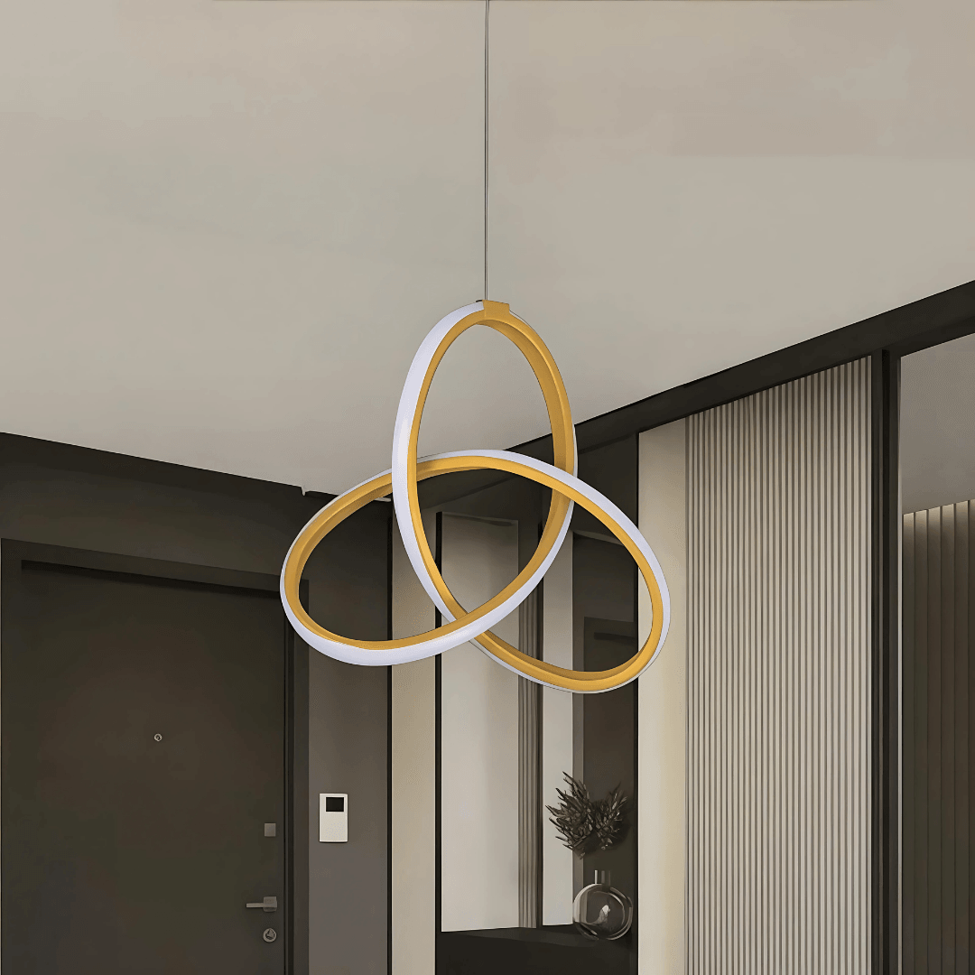 Asya Eskitme Modern Ultra Beyaz Ledli Sarkık Ledli Avize Led Avize