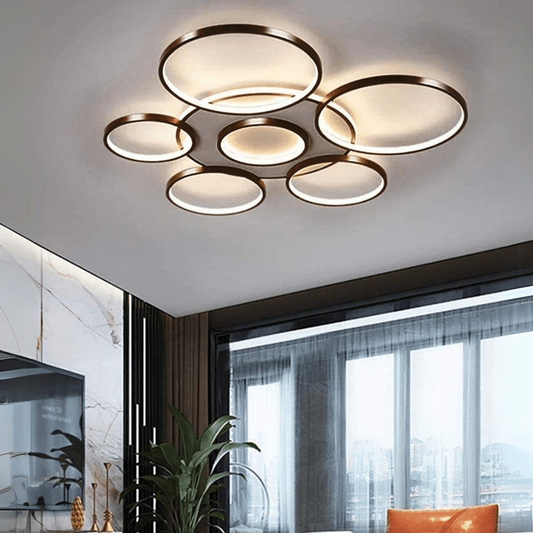 Arrivato Modern 3 Renk Ledli Plafonyer Mimari Tasarım Plafonyer Ledli Avize
