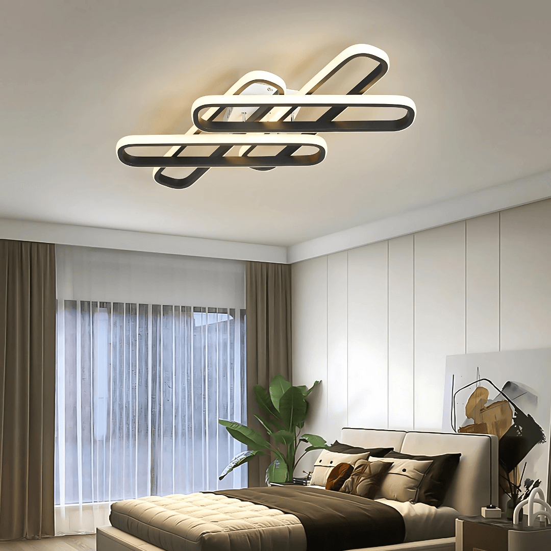 Victoria Mimari Tasarım  3 Renk Ledli Plafonyer Modern Ledli Avize Led Avize