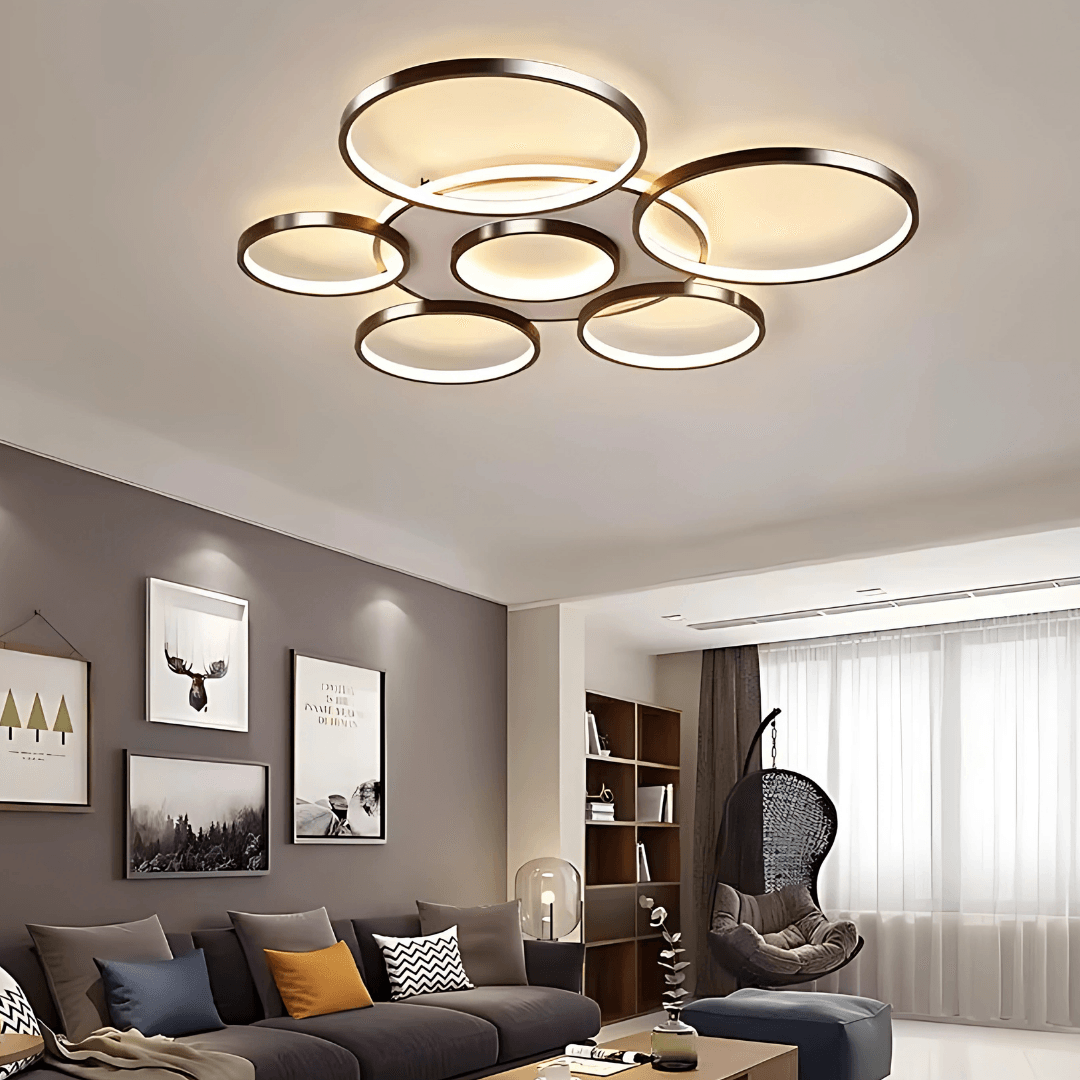 Arrivato Modern 3 Renk Ledli Plafonyer Mimari Tasarım Plafonyer Ledli Avize