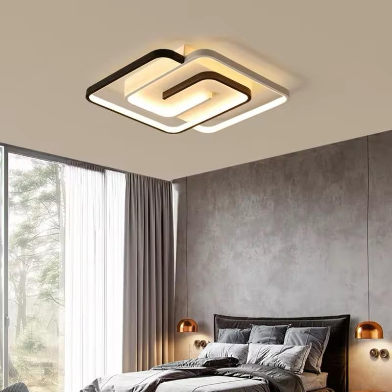 Mabel Modern 3 Renk Ledli Mimari Tasarım Plafonyer Ledli Avize