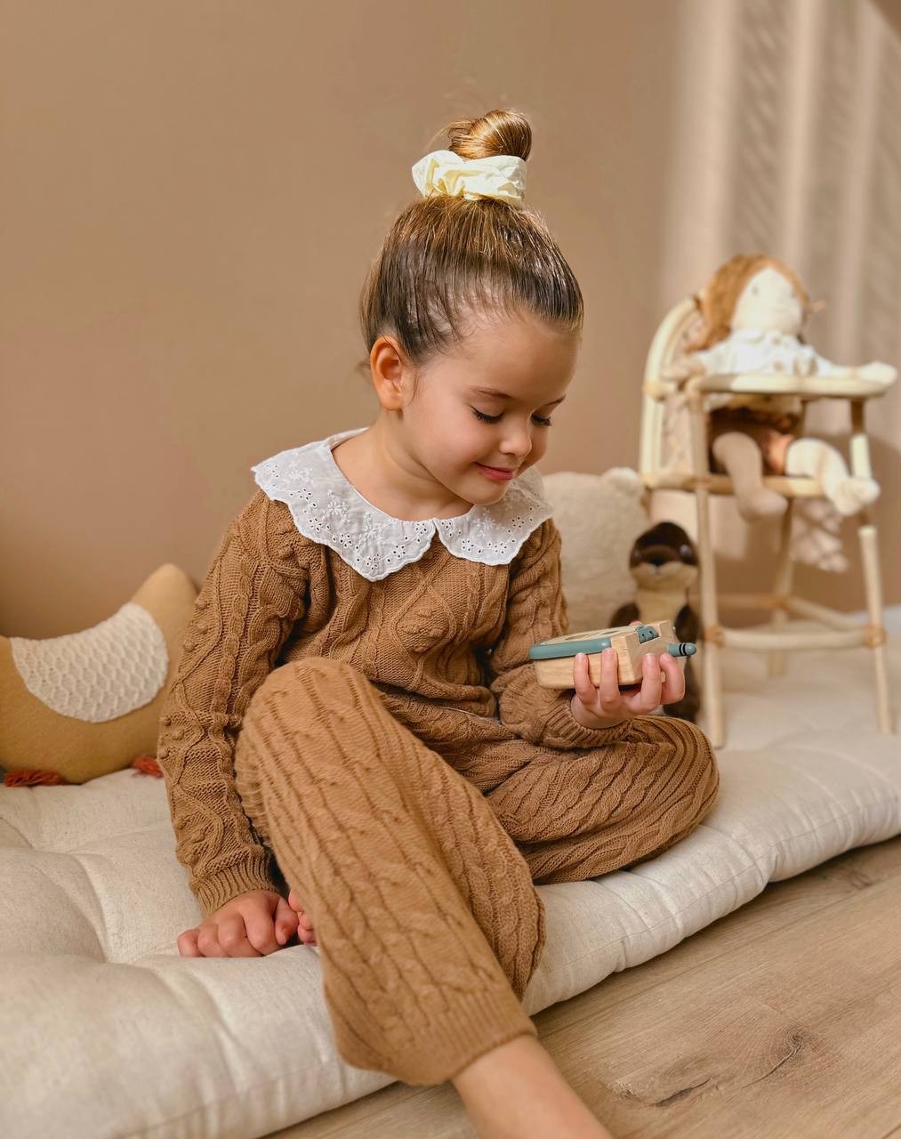 BABYBROWN Triko Kız Çocuk Takım