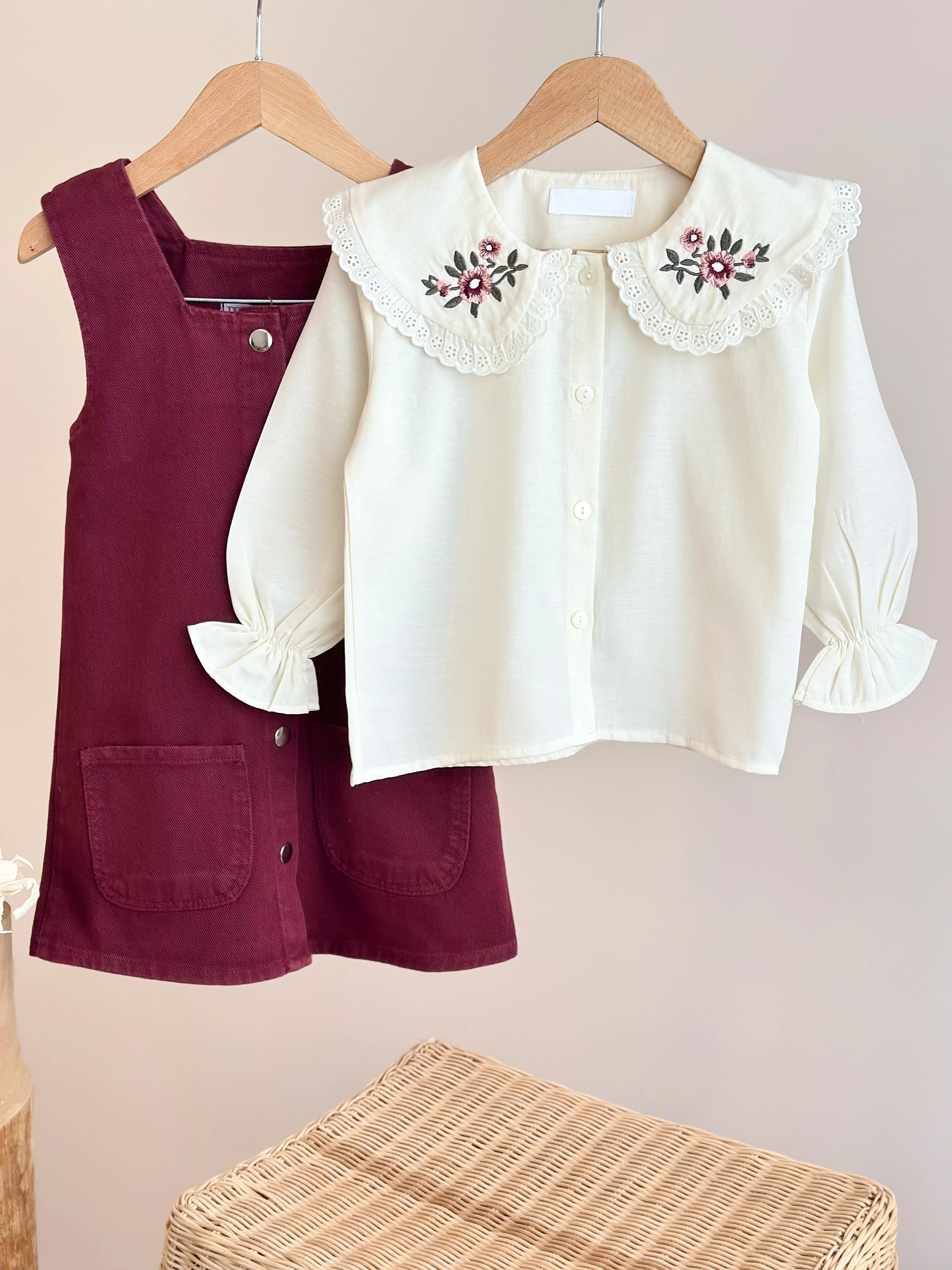 Tasarım Kot Jile - Bordo