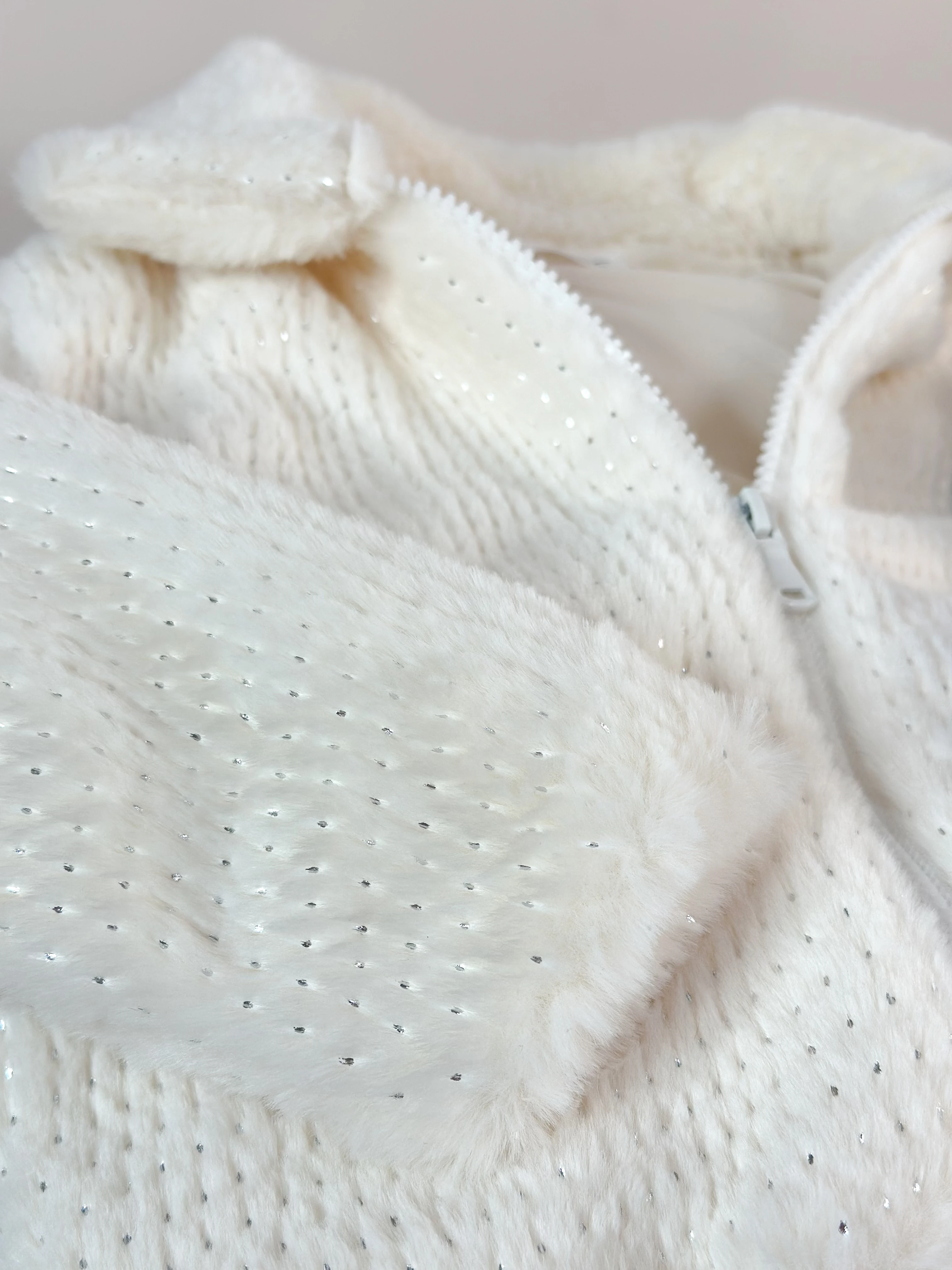 Sim Baskılı Peluş Ceket