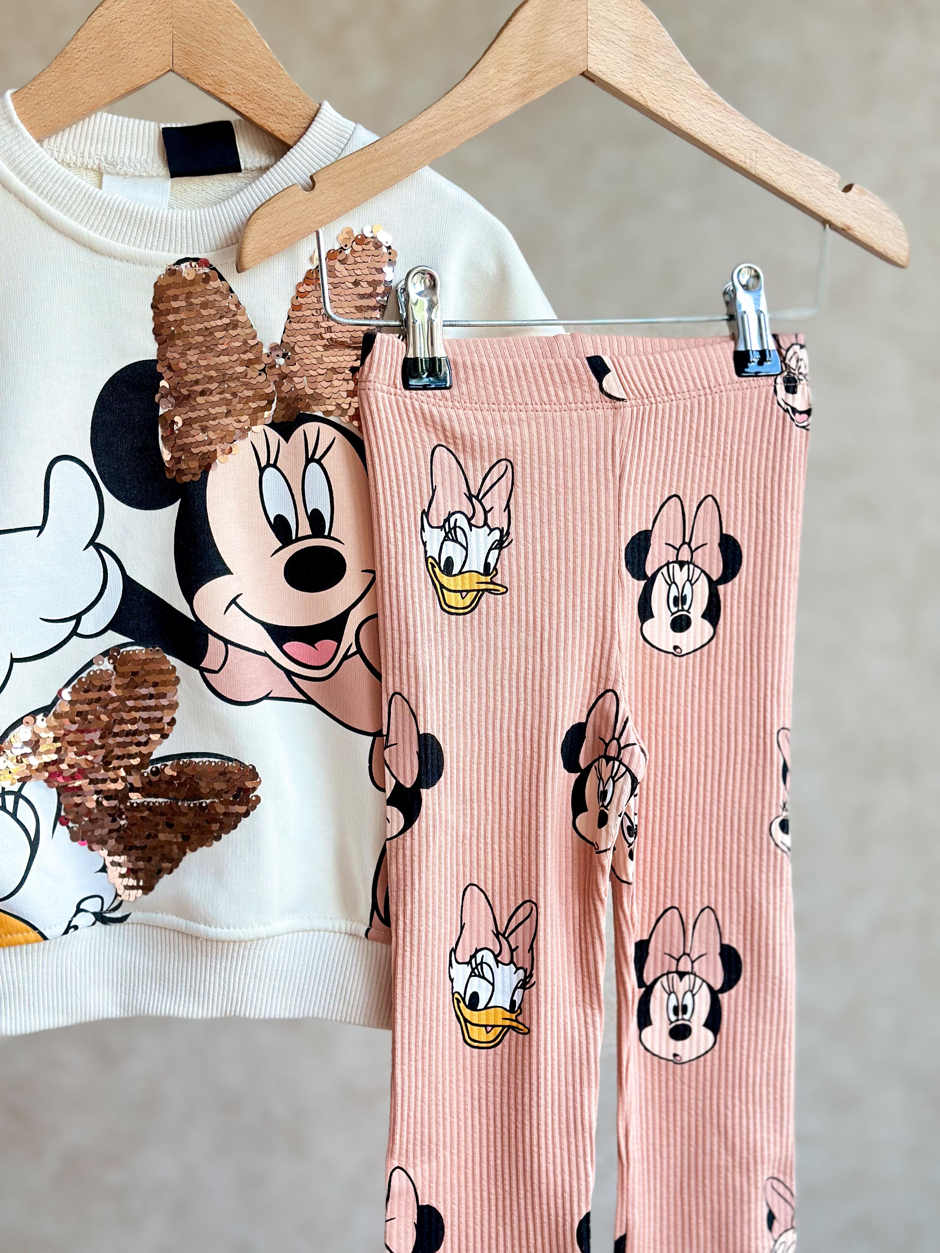 Minnie & Daisy Payetli Takım