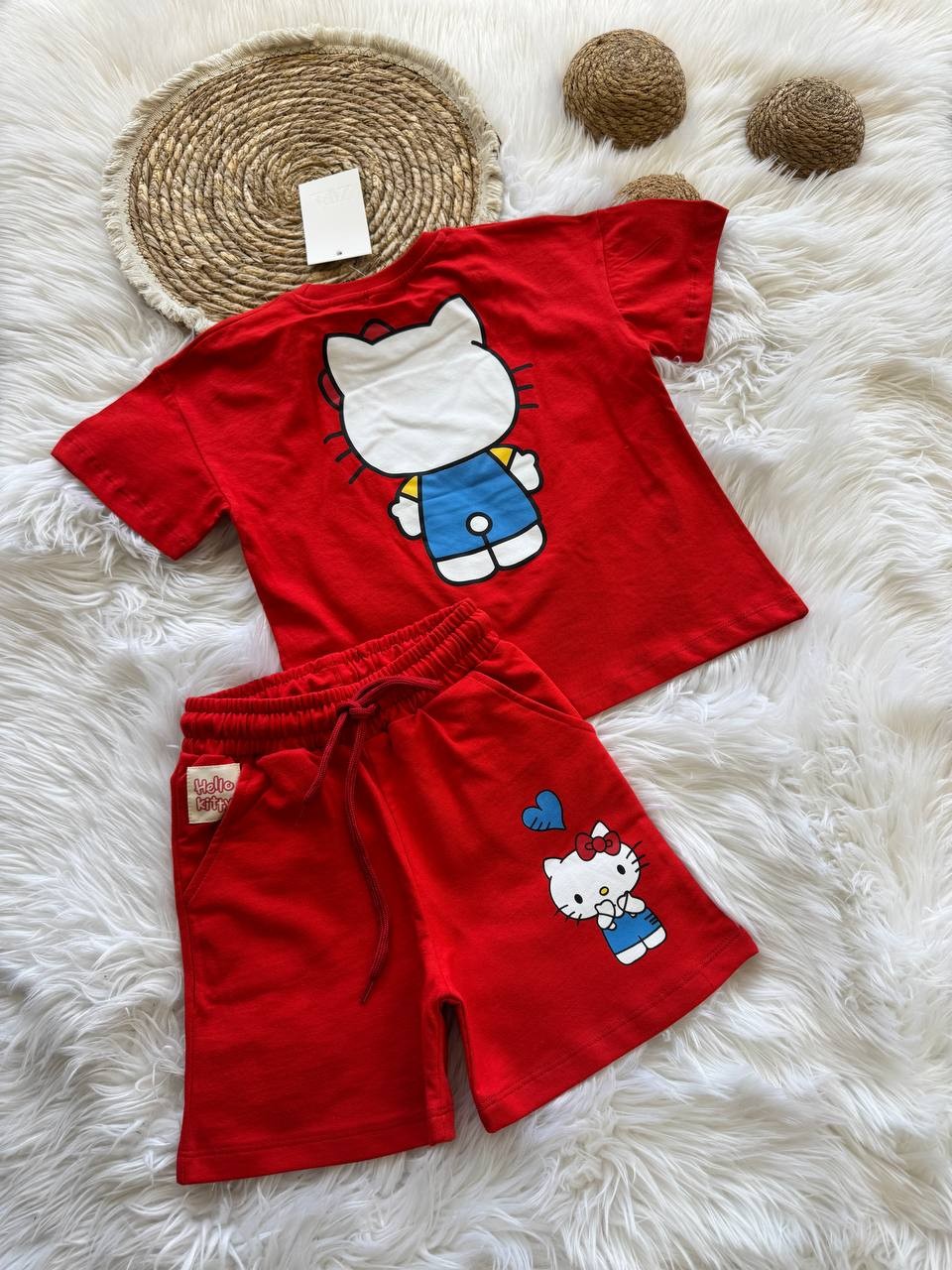 Hello Kitty Şortlu Takım