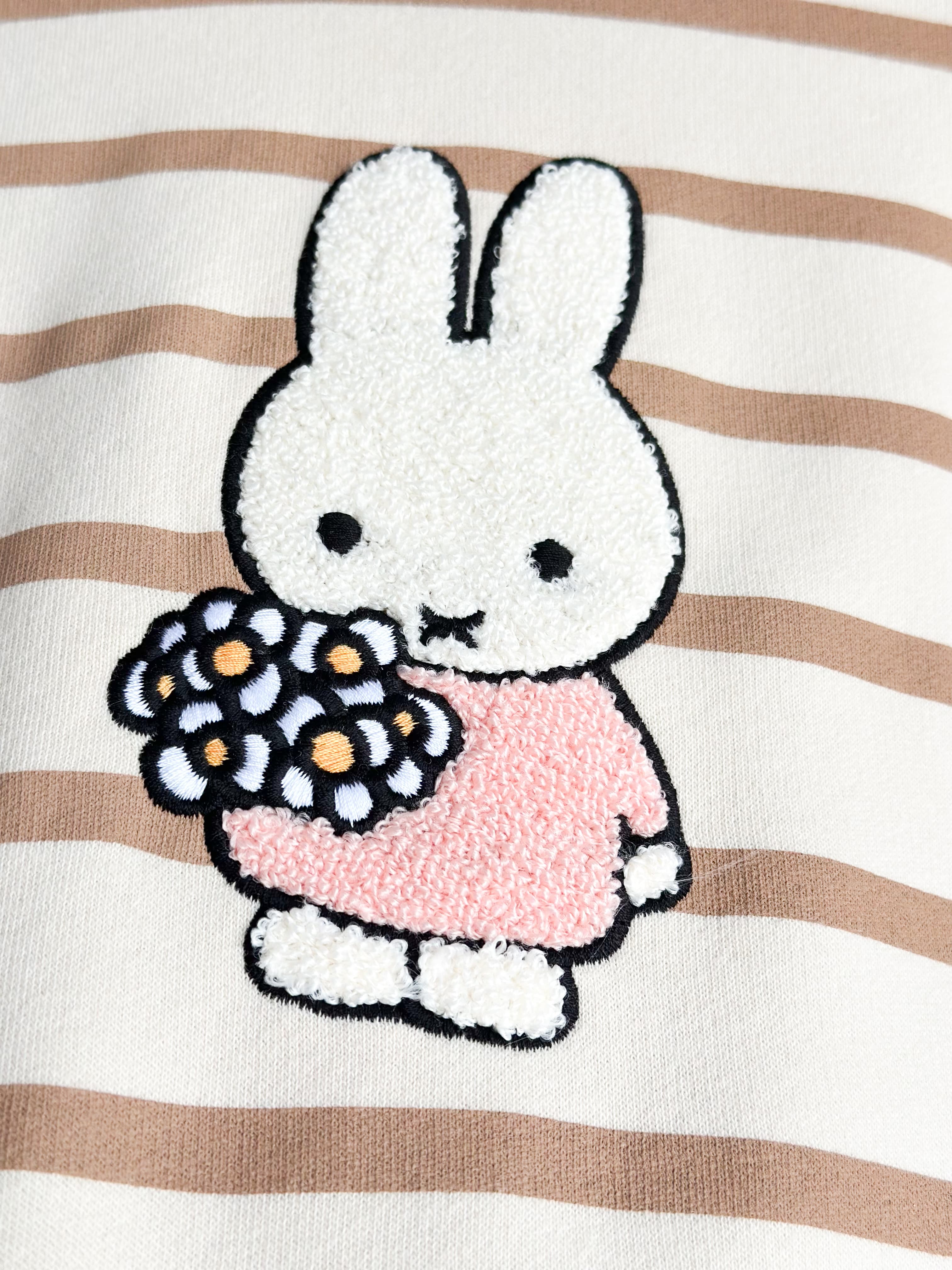 MIFFY Süzene Nakışlı Sweatshirt ve Tayt Takım
