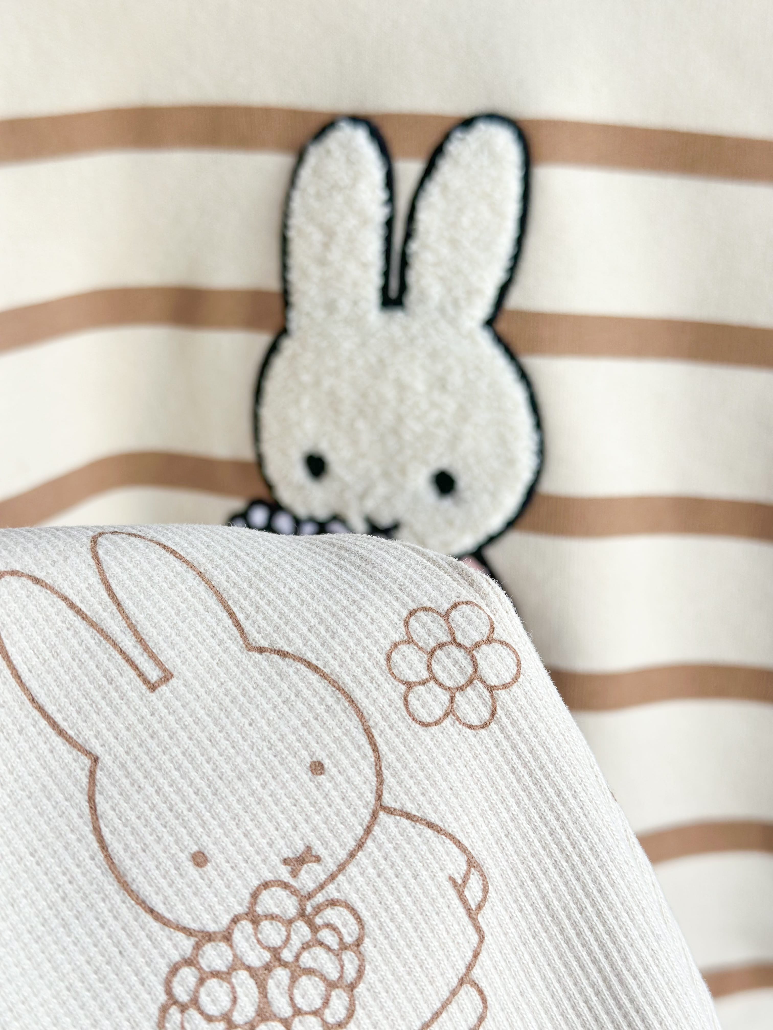 MIFFY Süzene Nakışlı Sweatshirt ve Tayt Takım