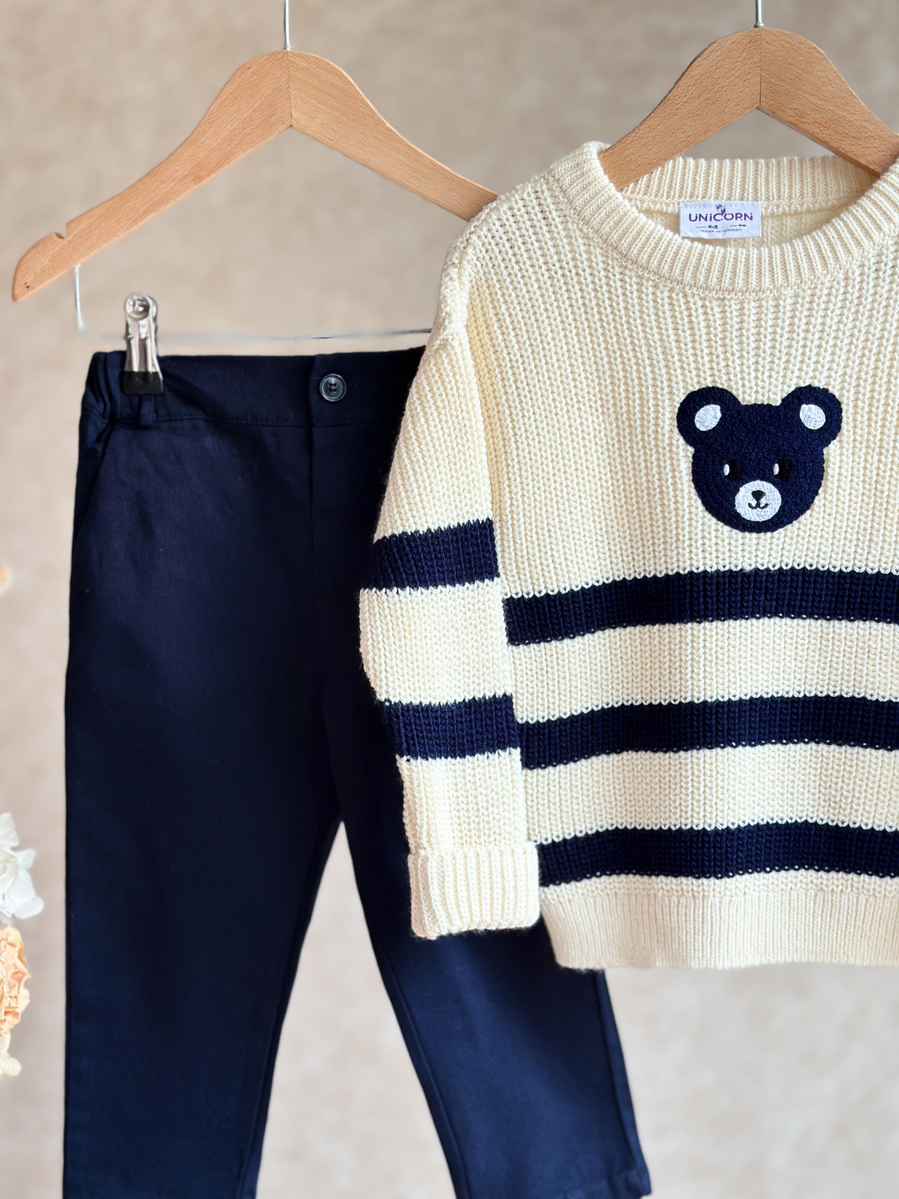 BLUE BEARY Triko ve Pantolon Takım