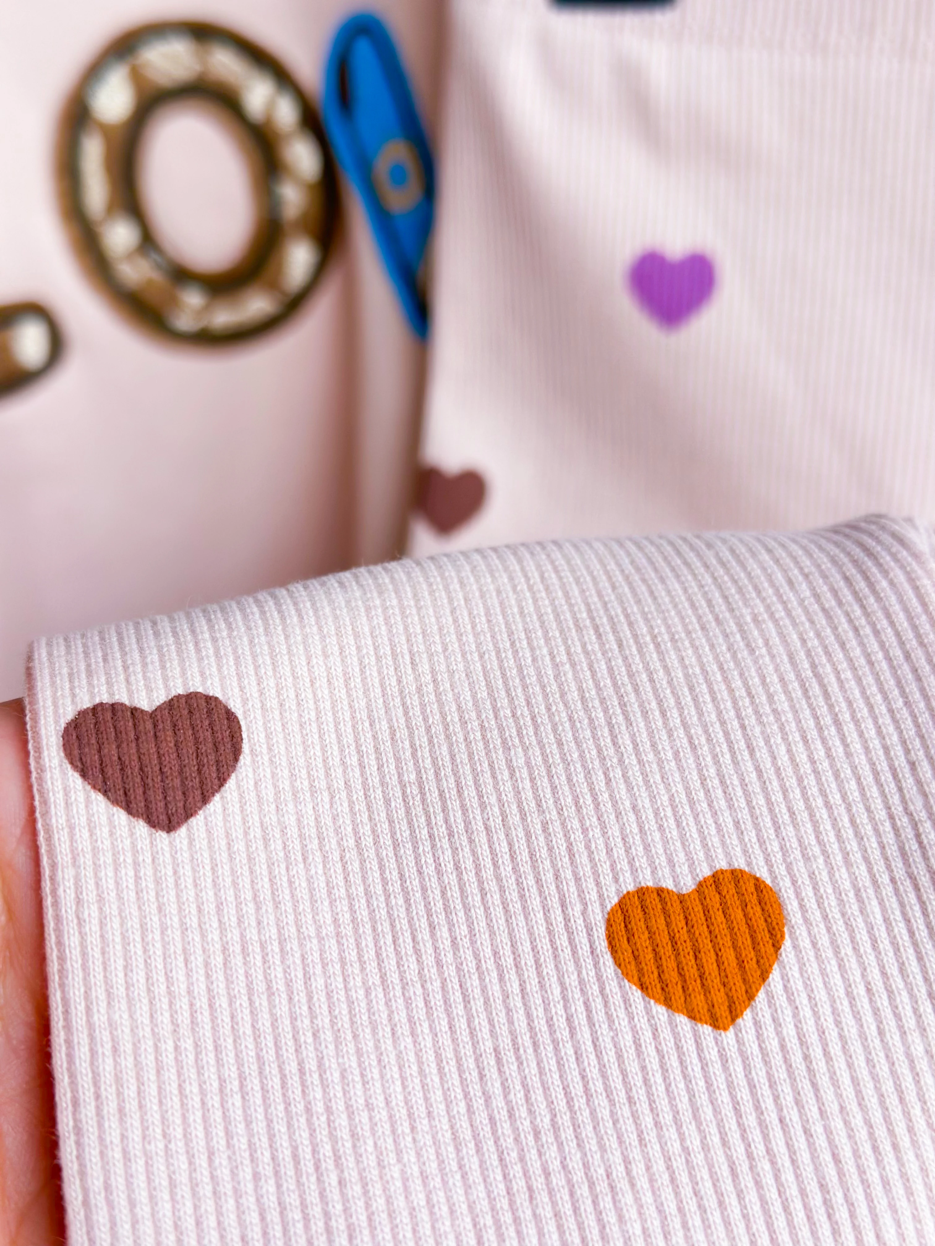 LOVE Baskılı Sweatshirt ve Tayt Takım