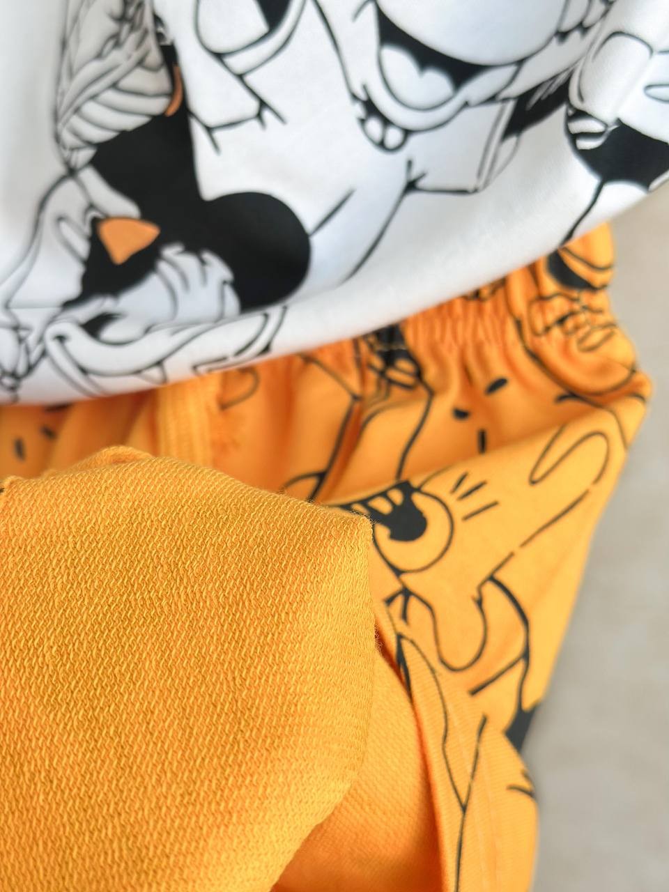 Mickey Mouse Erkek Çocuk Şortlu Takım