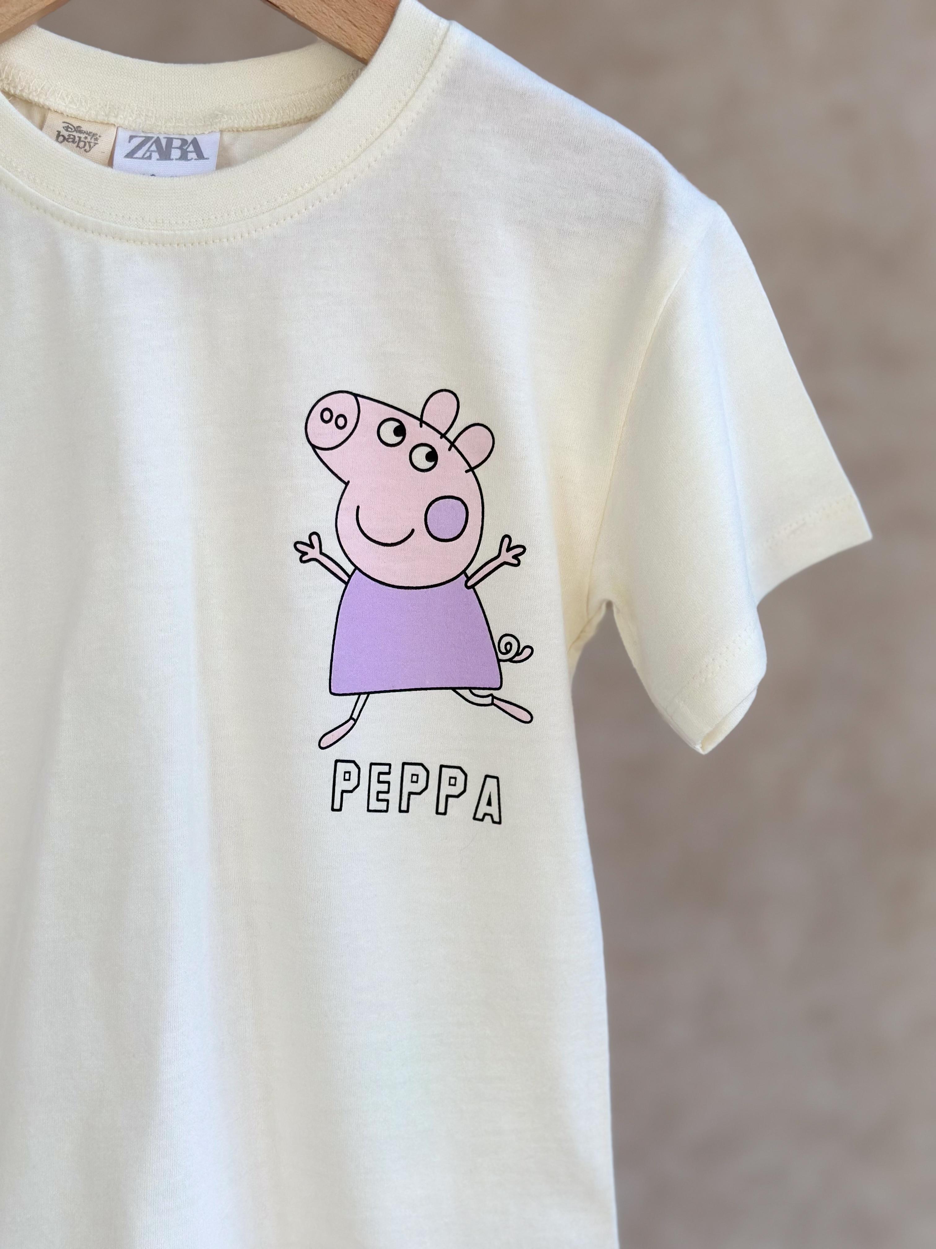 Peppa Biker Kız Çocuk Takım