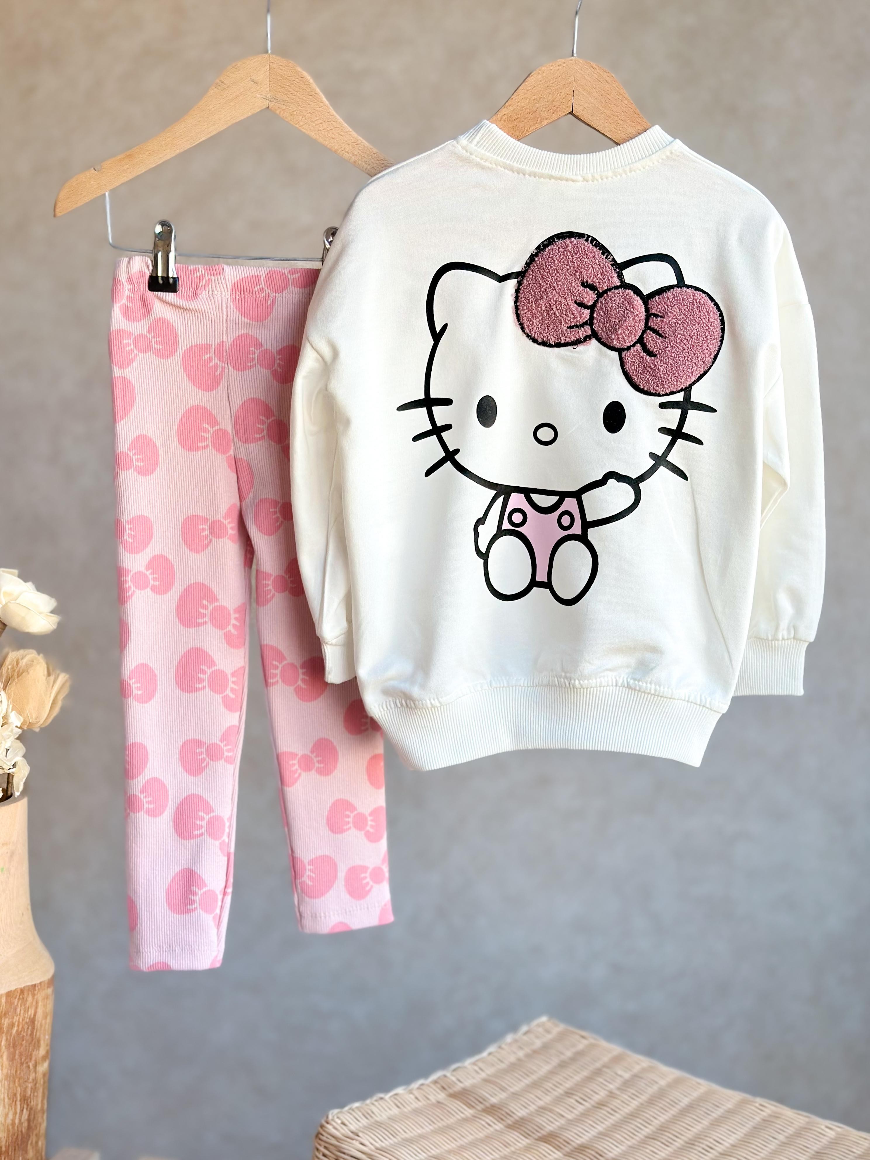 Hello Kitty 2 İplik Kız Çocuk Takımı