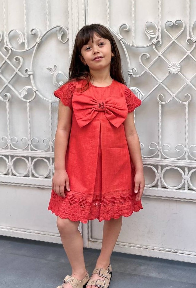 ELİSA Fiyonk Detay Elbise 