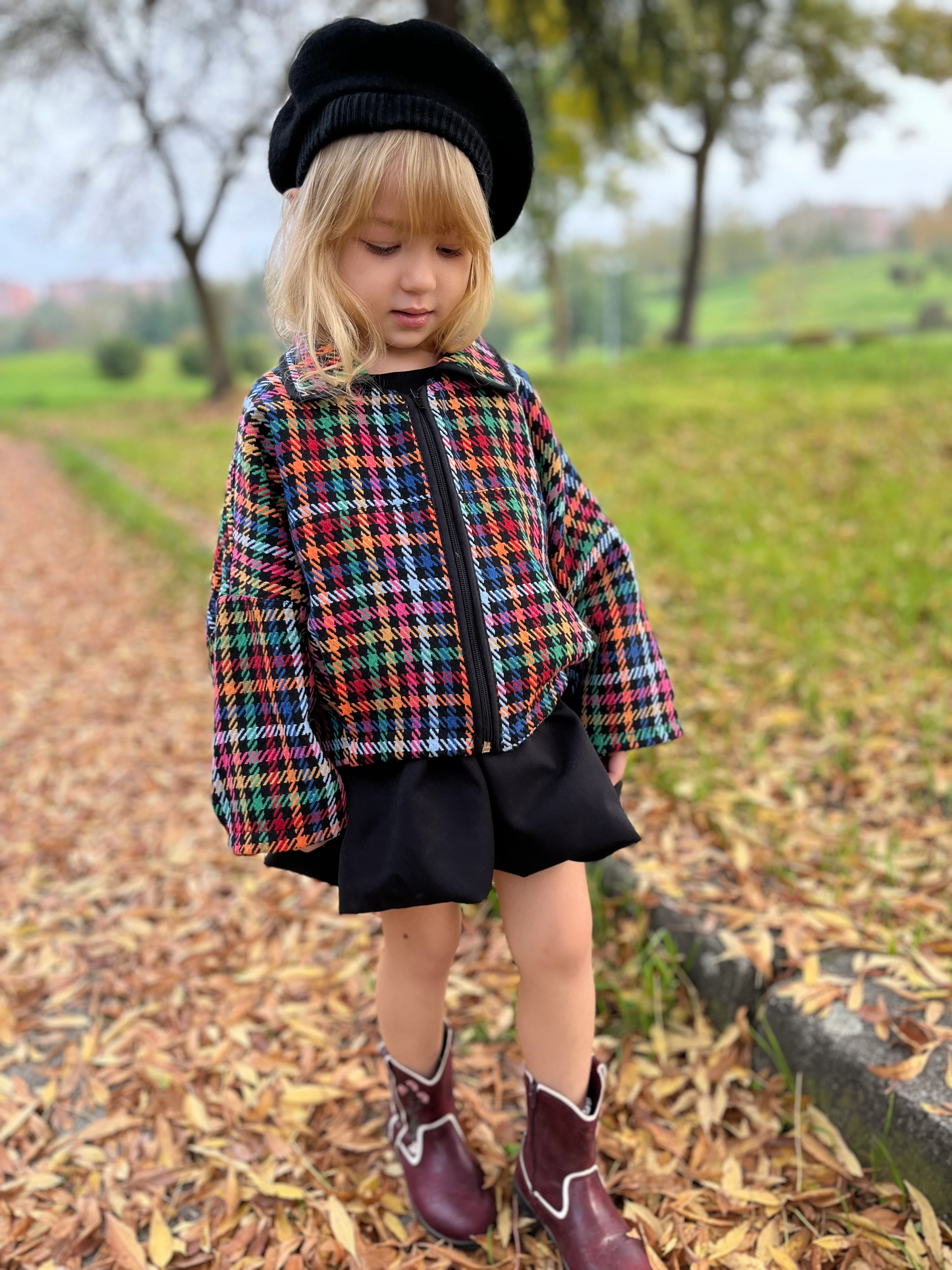 NORA Kız Çocuk Bomber Ceket