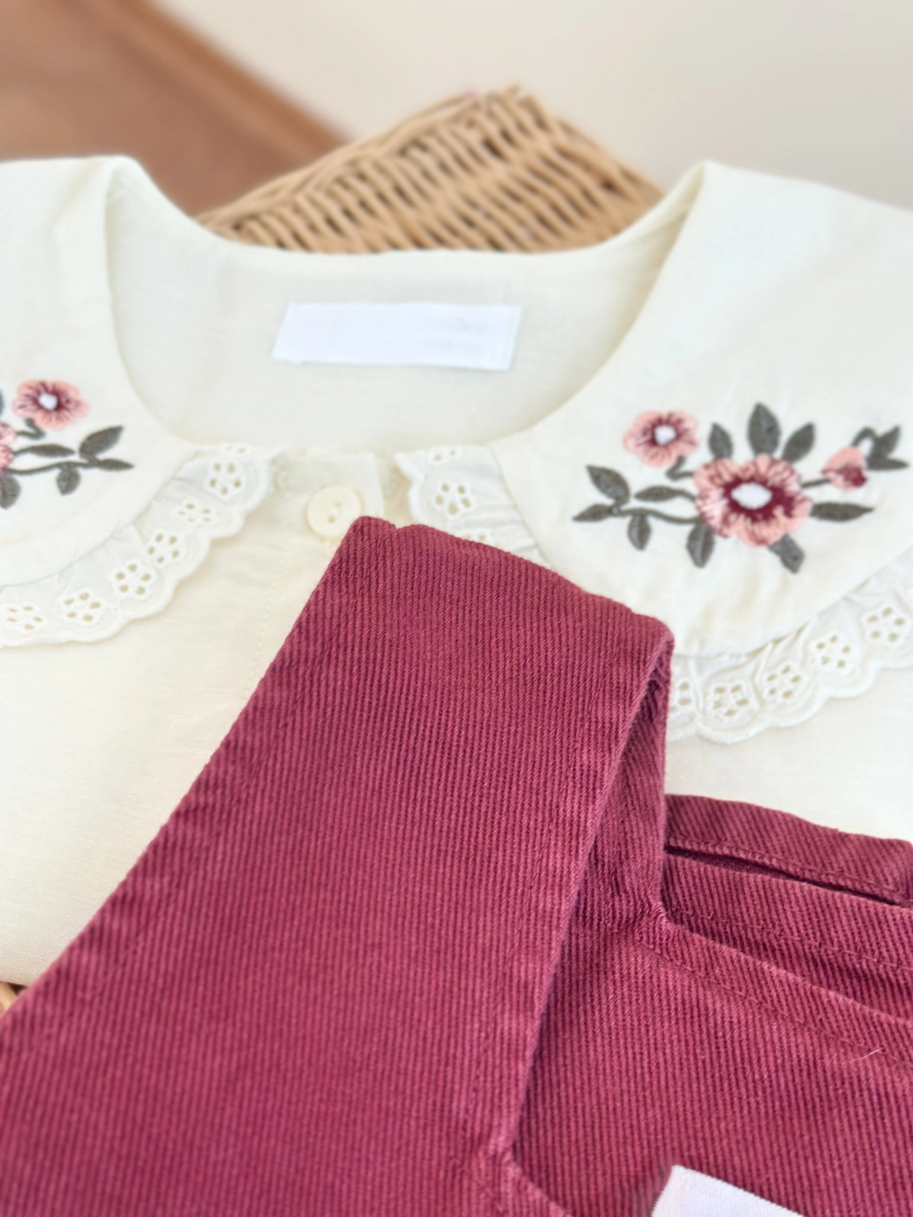 Tasarım Kot Jile - Bordo