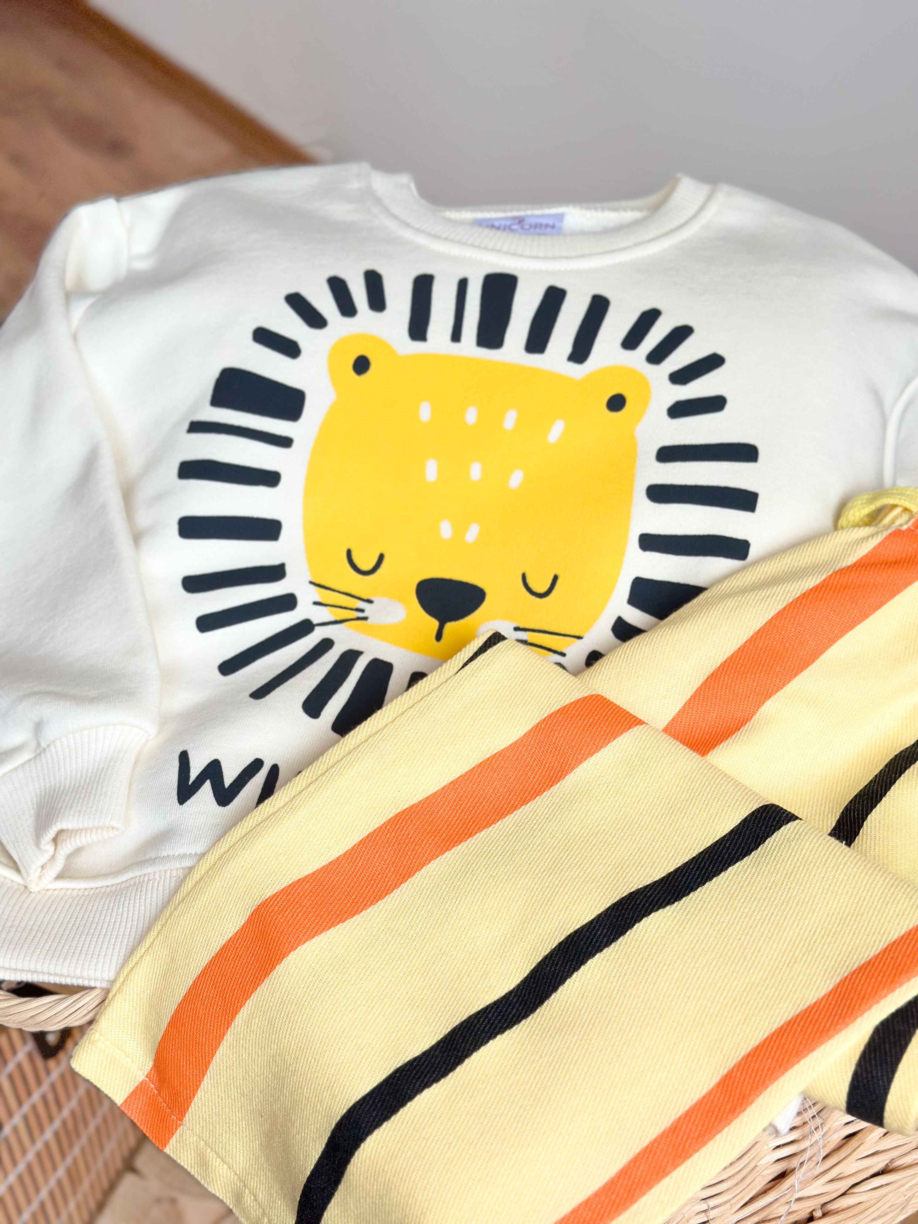 SWEET LION WILD ONE Sweatshirt ve Dokuma Pantolon Takım