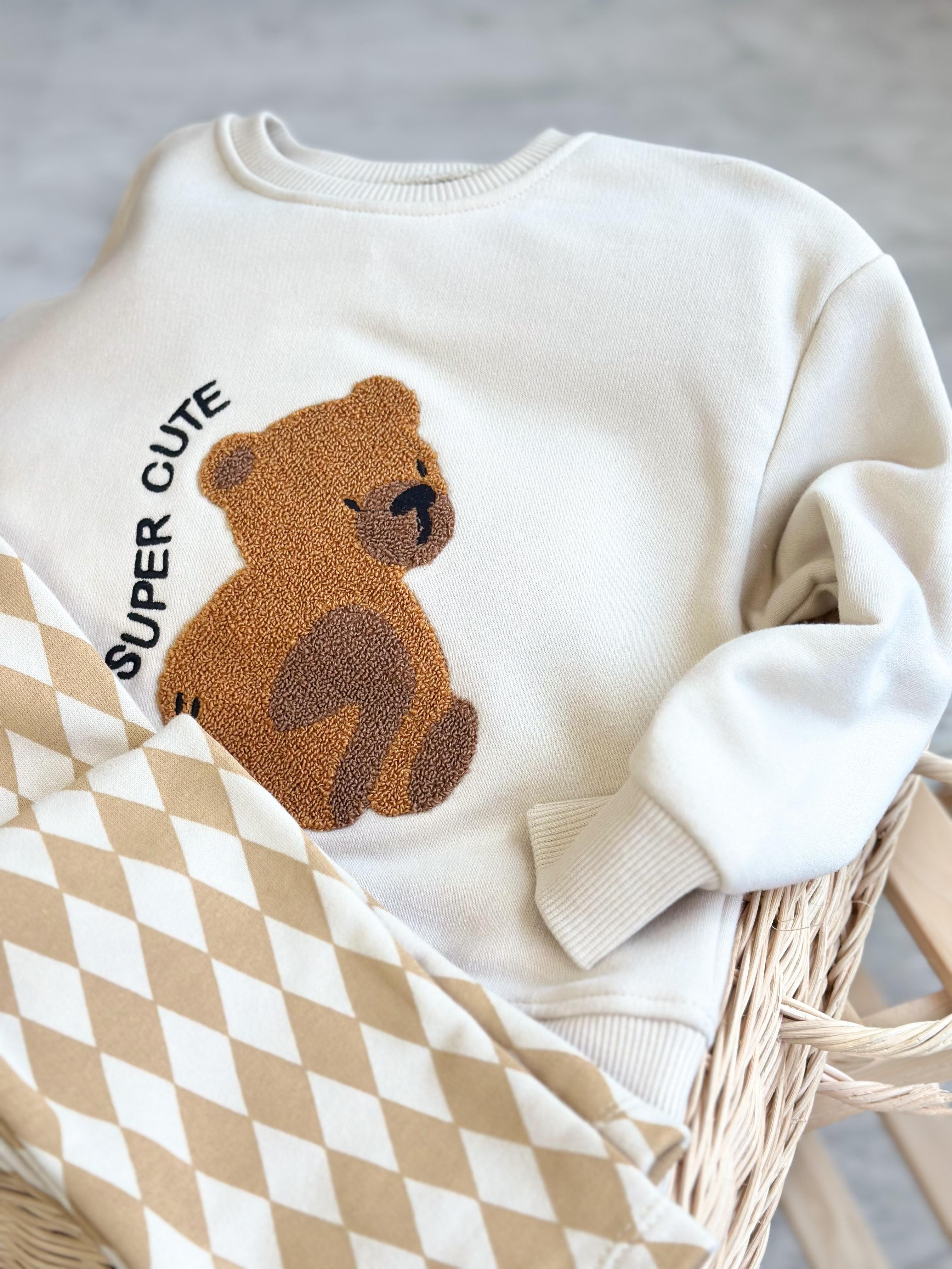 Teddy Bear Unisex Sweatshirt-Pantolon Takım