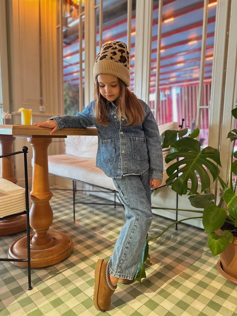 Denim Ceket ve Pantolon Takım