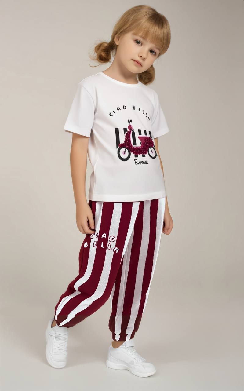 CIAO BELLA T-Shirt ve Eşofman Takım