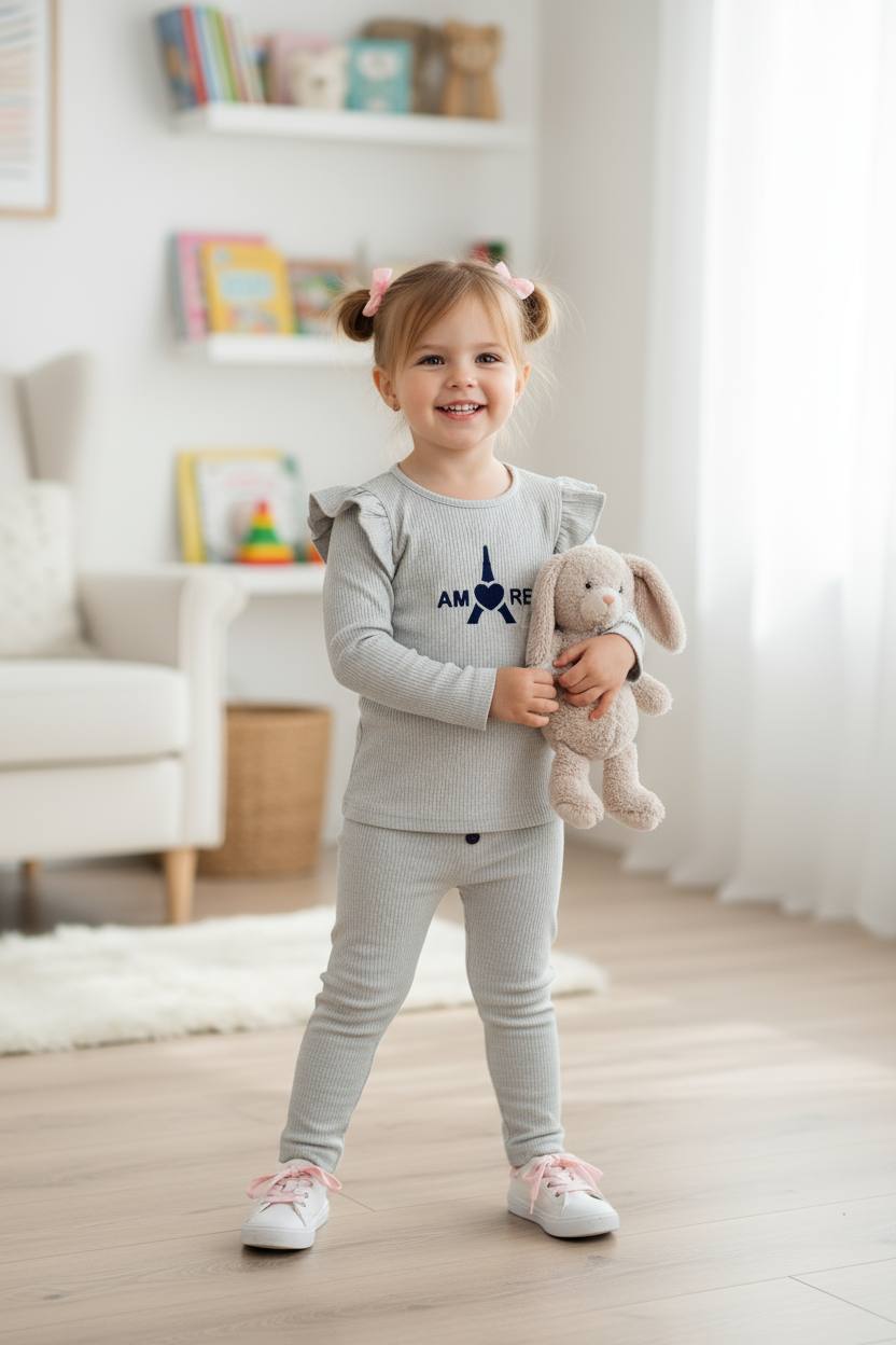 AMORE Fitlli Organic Kız Çocuk Takım