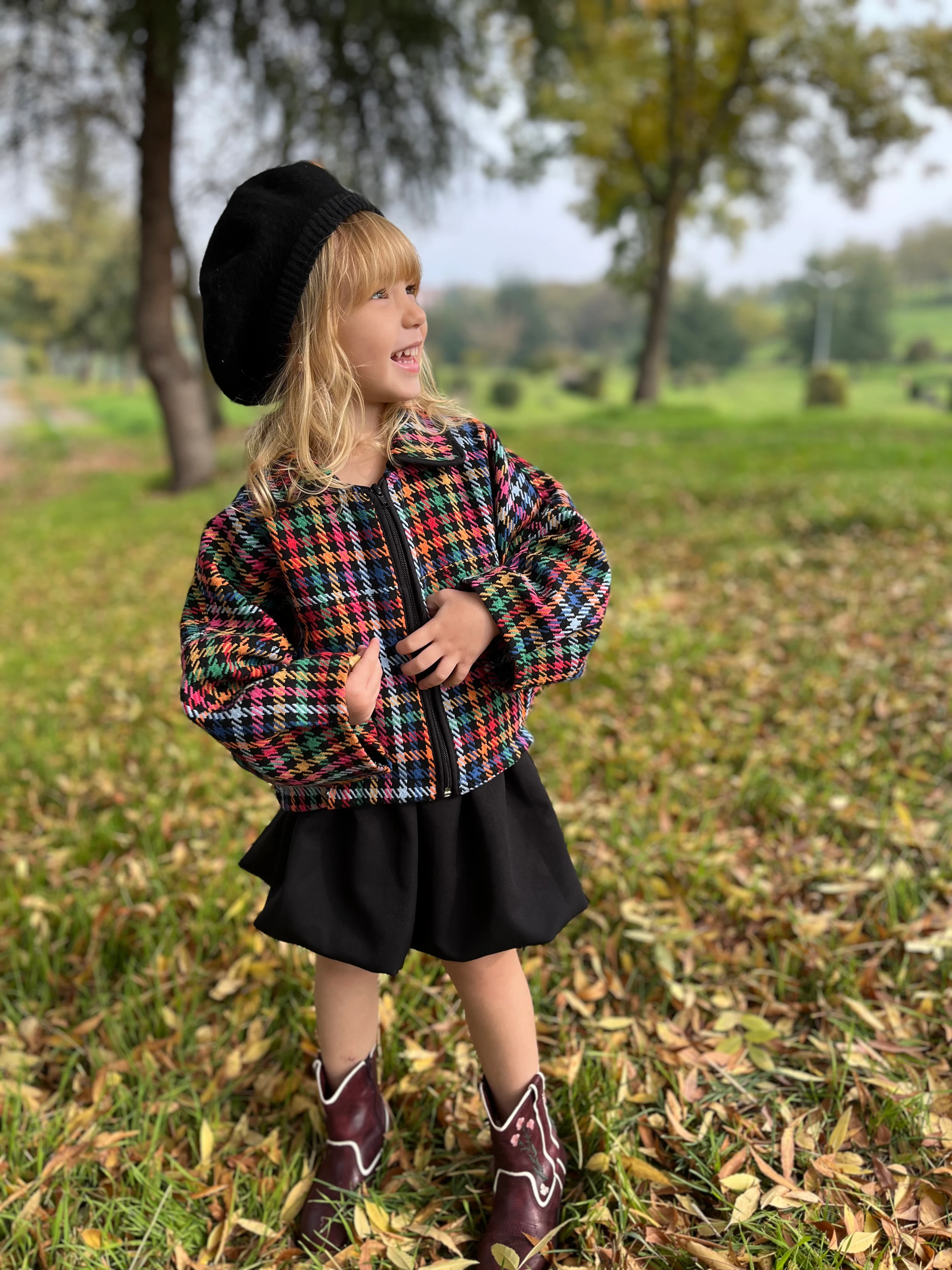 NORA Kız Çocuk Bomber Ceket