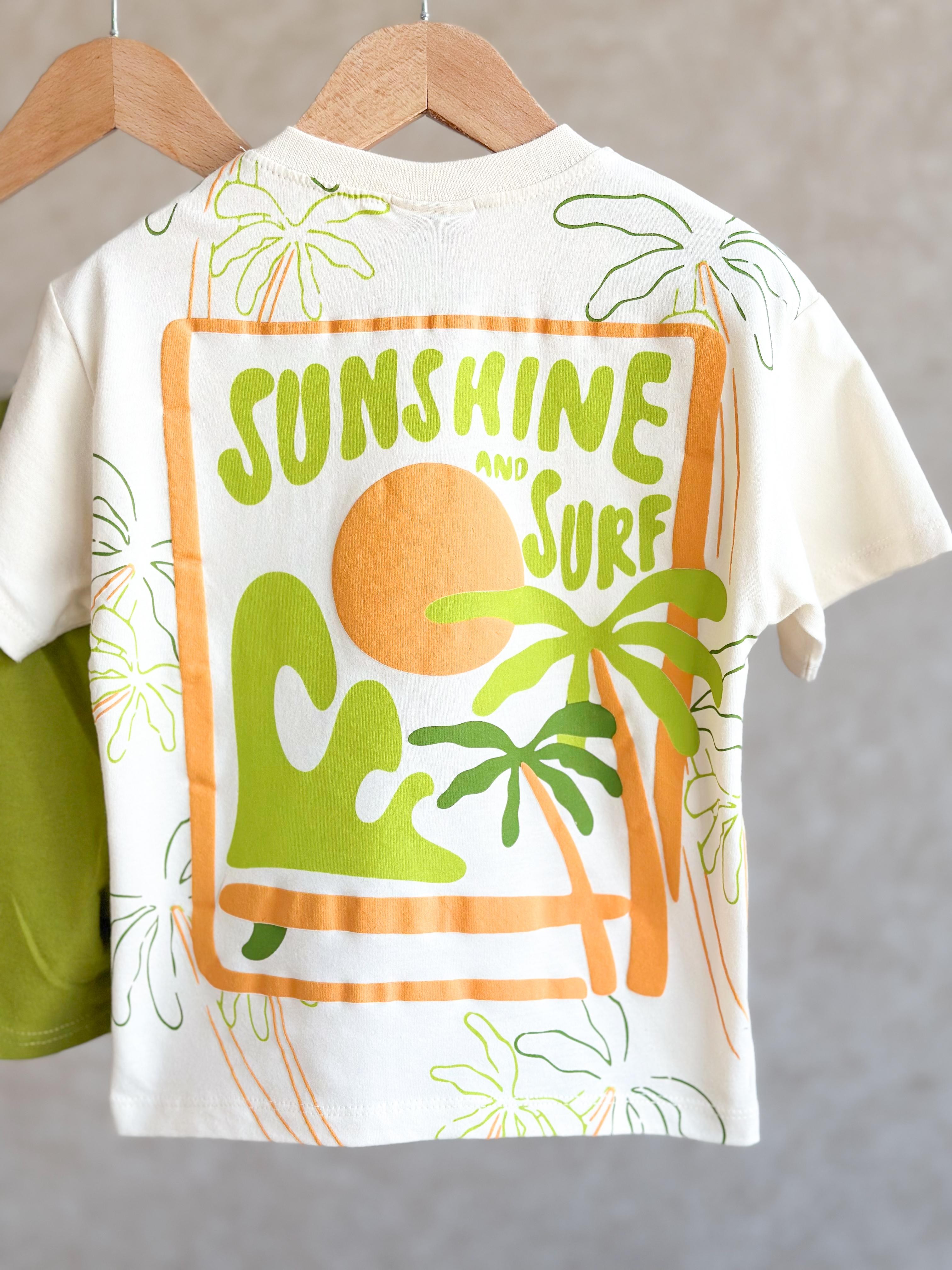 SUNSHINE SURF T-Shirt ve Şort Takım