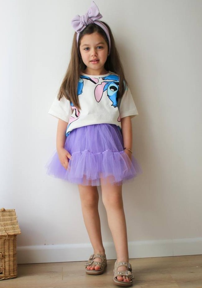 Tütü Etekli Stitch Takım
