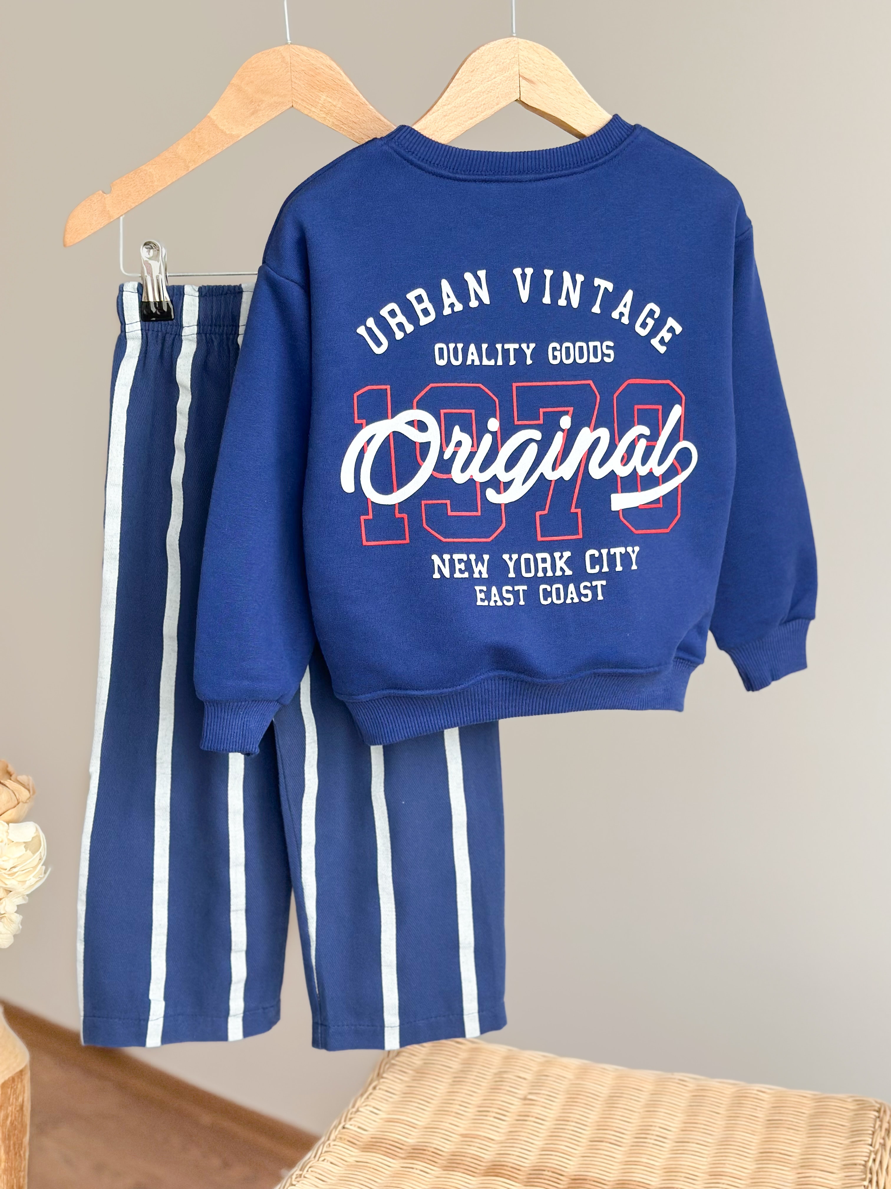 ORİGİNAL 1979 Sweatshirt ve Dokuma Pantolon Takım
