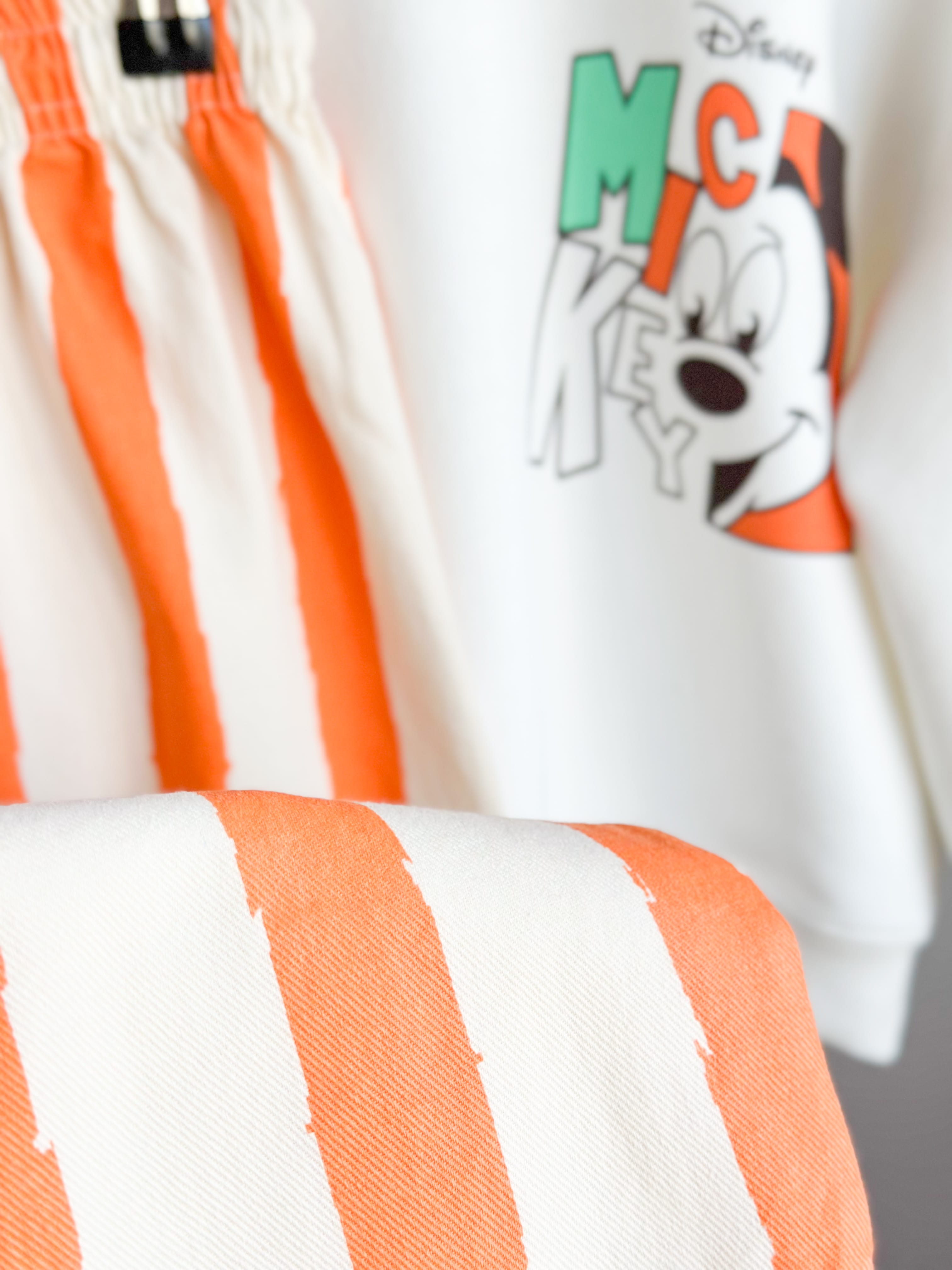 Karakter Baskılı Sweatshirt ve Dokuma Pantolon Takım