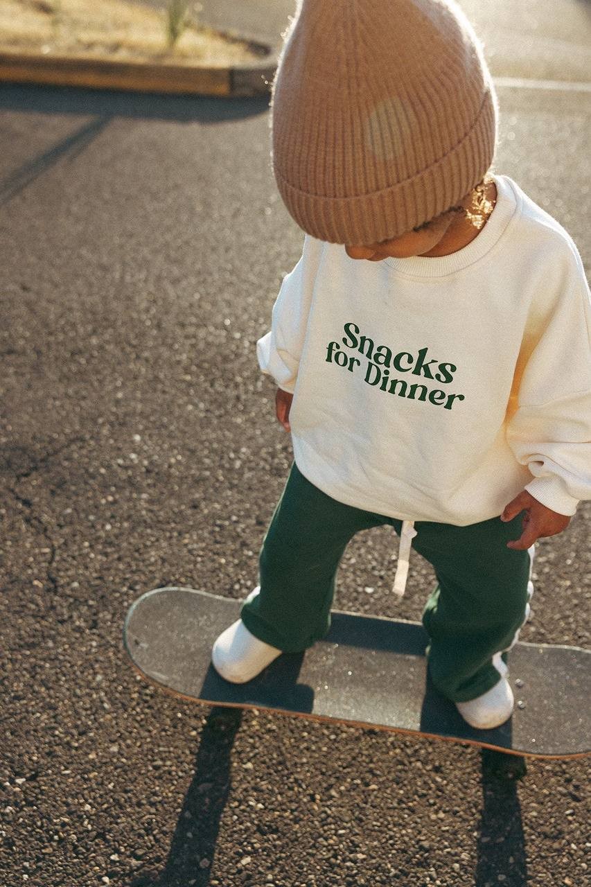 SNACKS FOR DINNER Unisex Overisize Takım