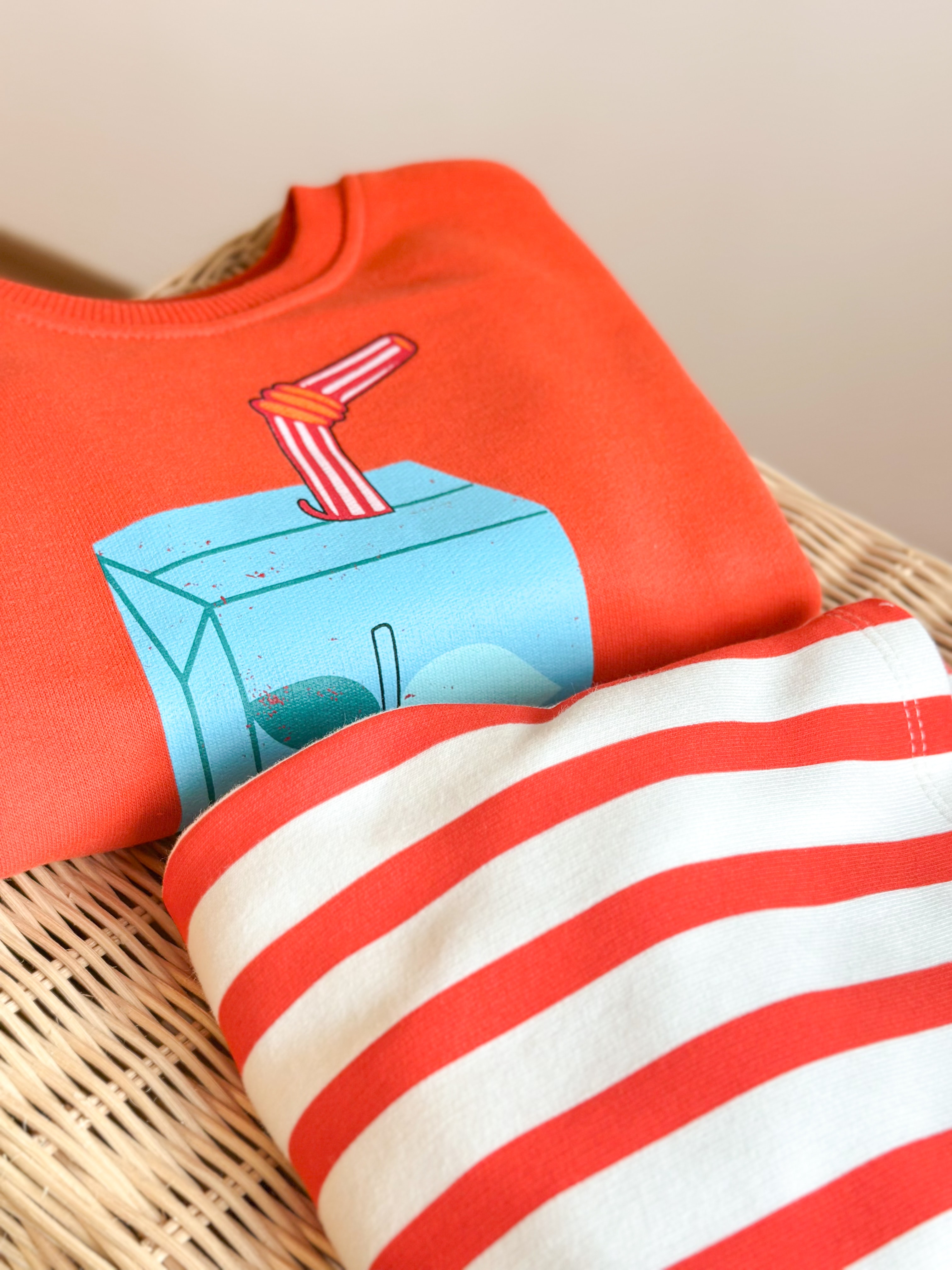 SQUEEZE THE DAY Baskılı Sweatshirt Ve Pantolon Takım 