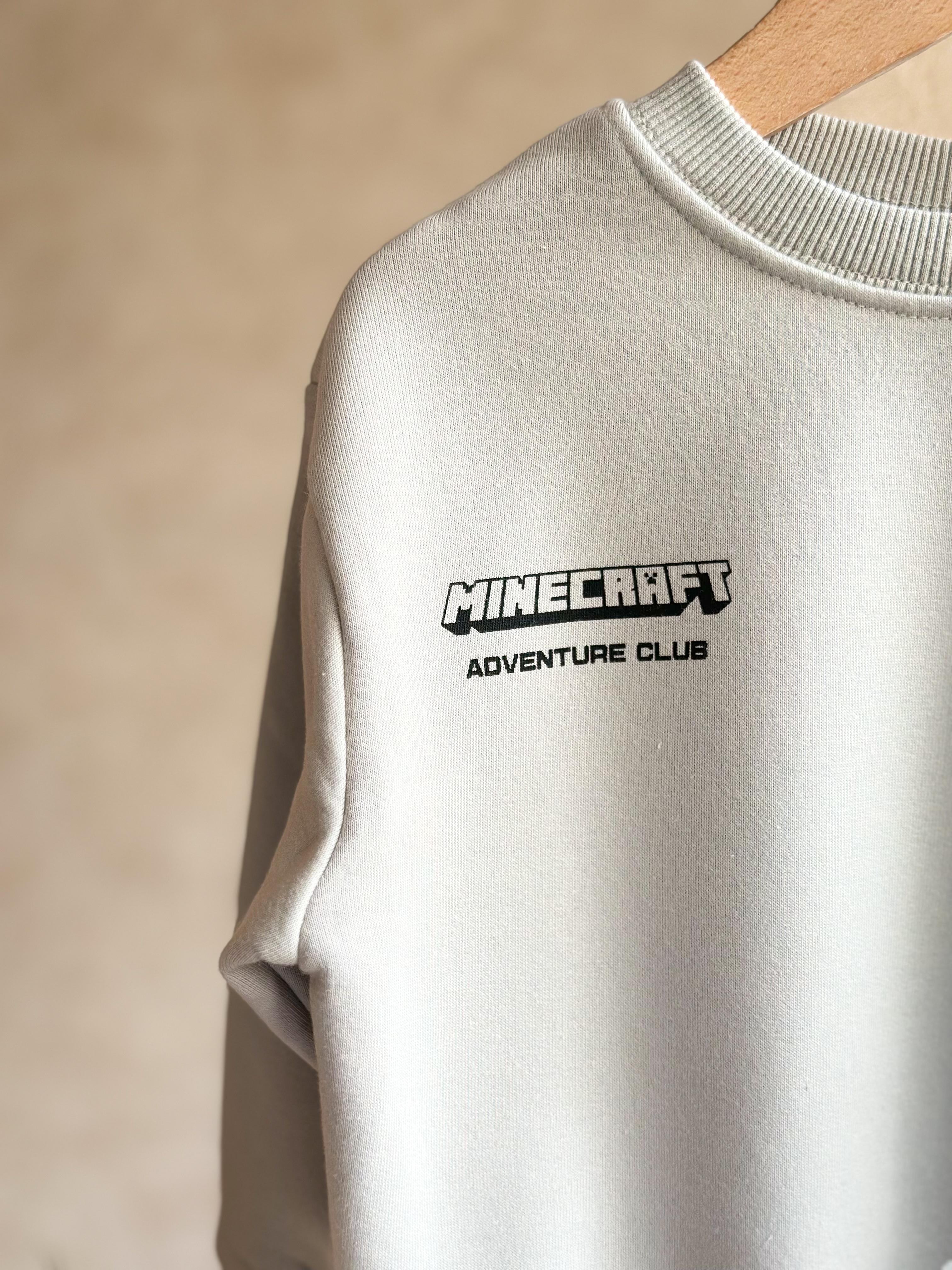 Minecraft Sweatshirt (Dar kalıptır)