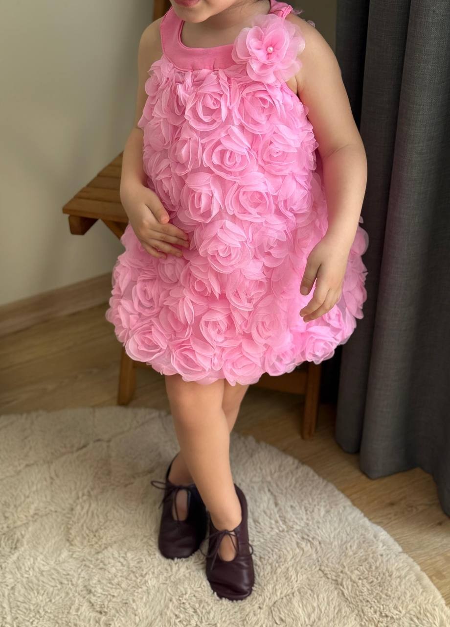VERDA Balon Elbise - Pembe