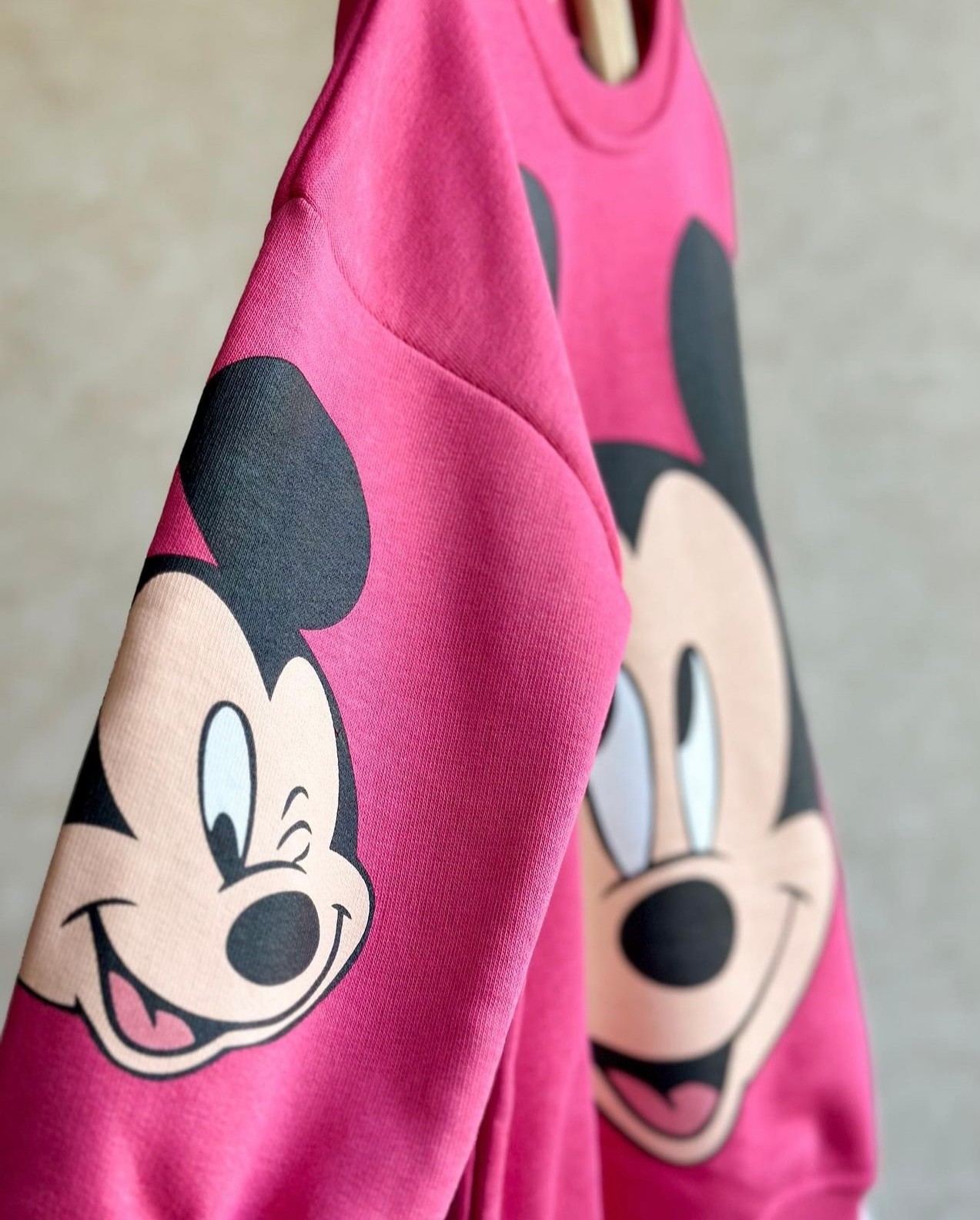 Mickey Sweat Elbise-3 İplik
