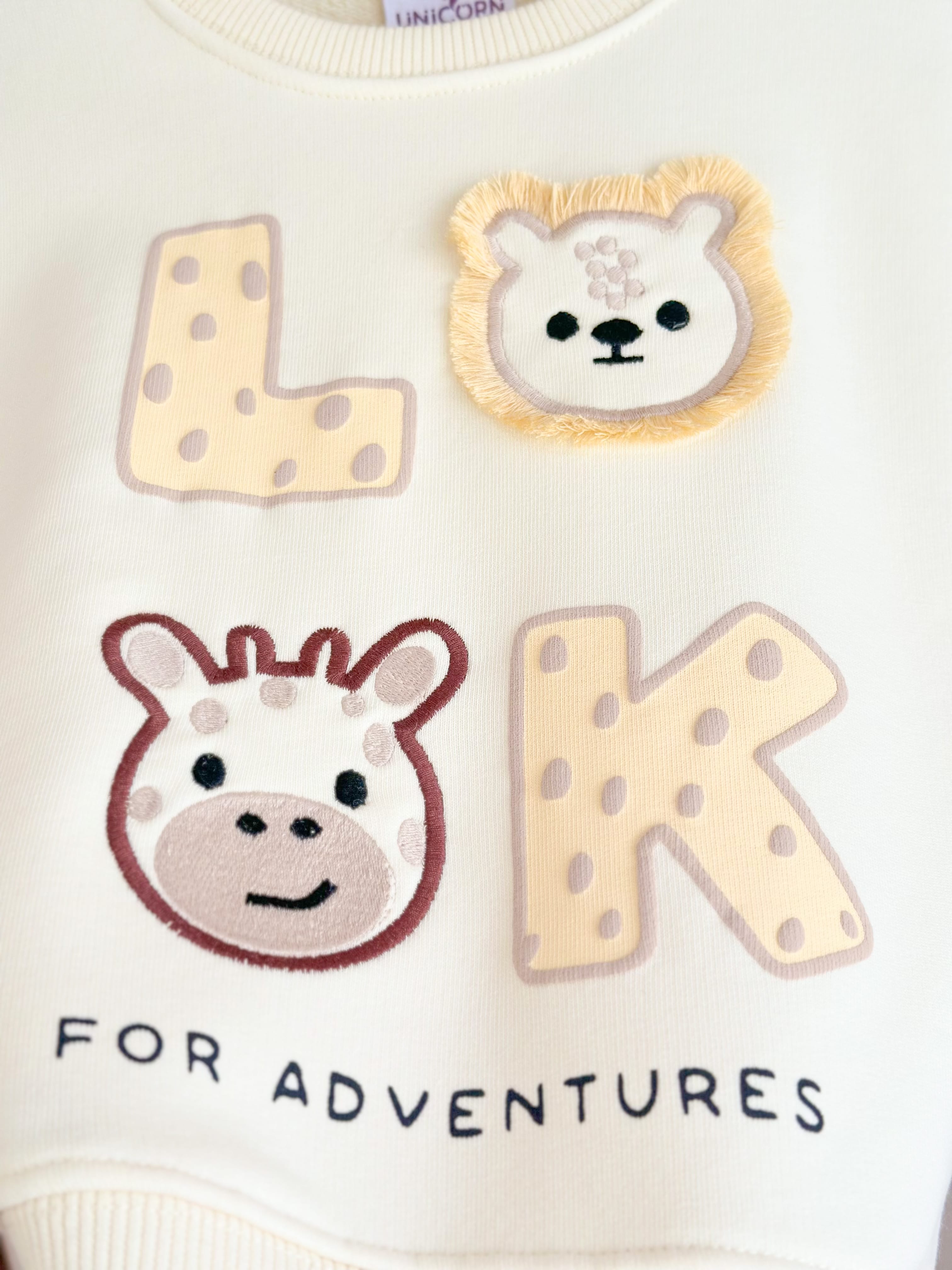 LOOK 3 Boyutlu Sweatshirt ve Tayt Takım