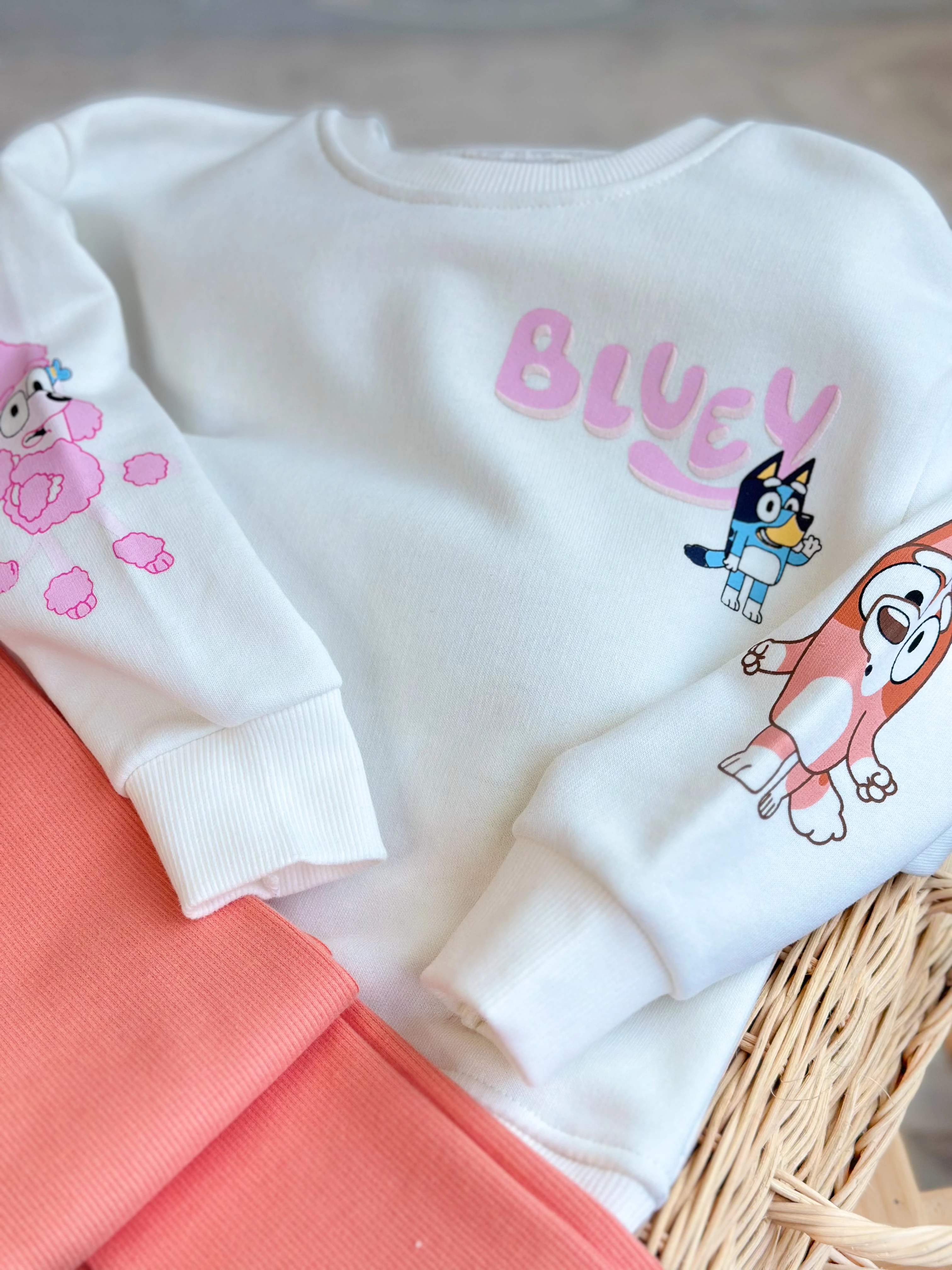 Yeni Sezon Bluey Kız Çocuk Takım