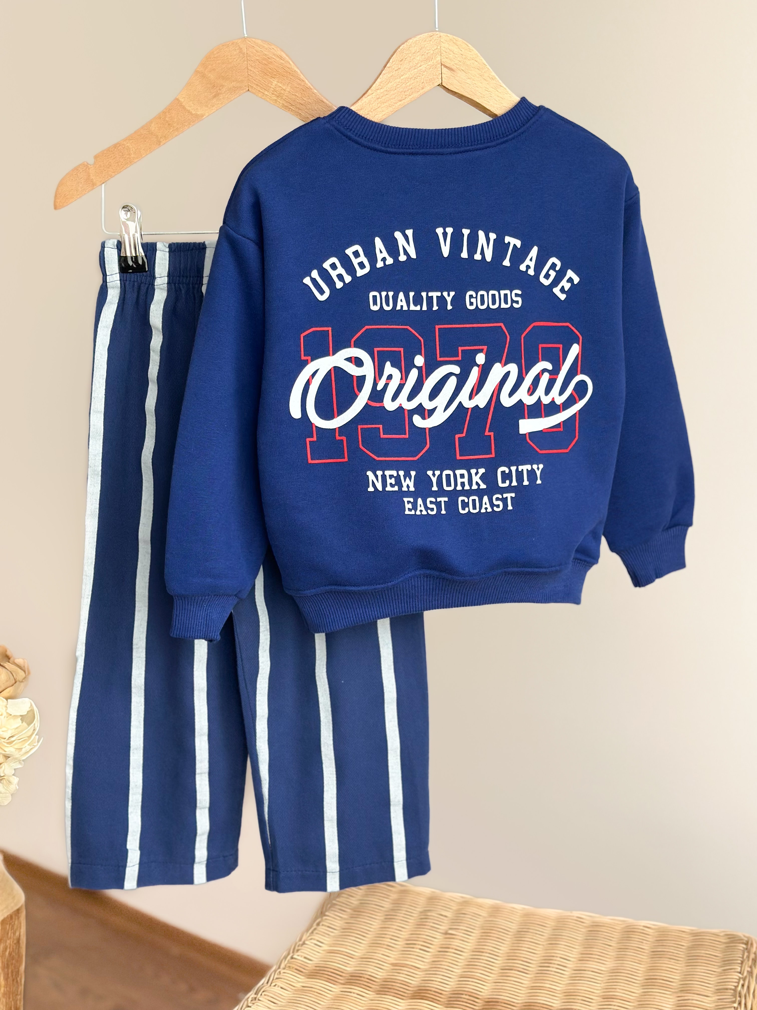 ORİGİNAL 1979 Sweatshirt ve Dokuma Pantolon Takım