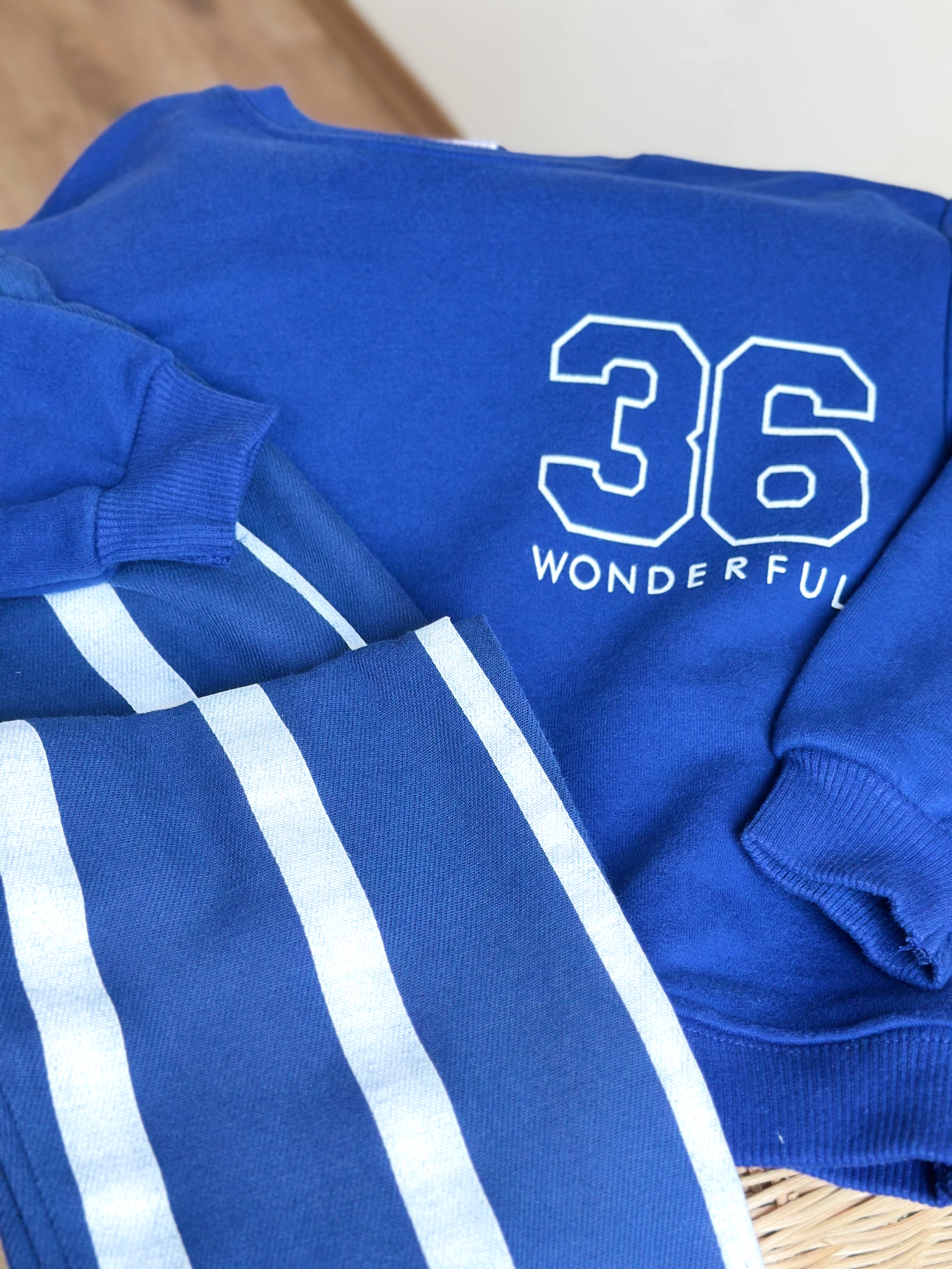 36 BOYS WONDERFUL Sweatshirt ve Dokuma Pantolon Takım