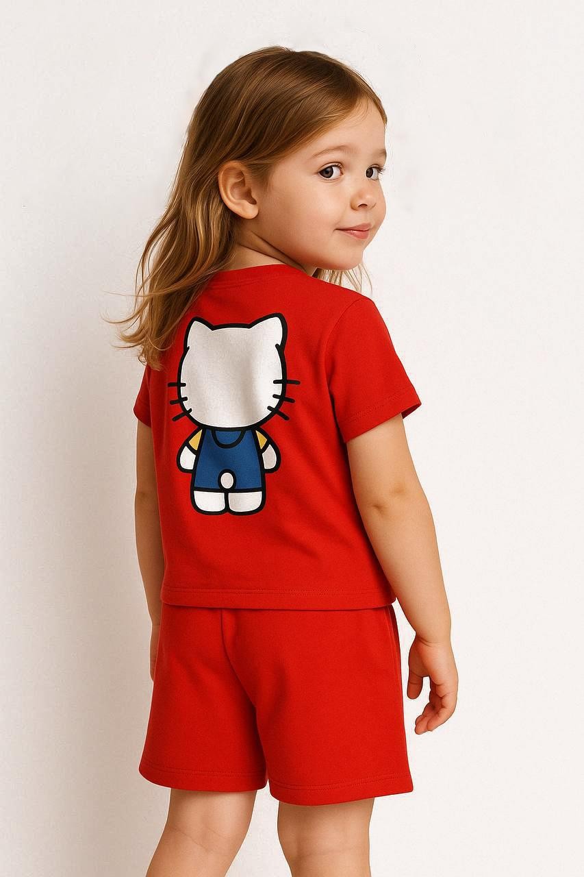Hello Kitty Şortlu Takım
