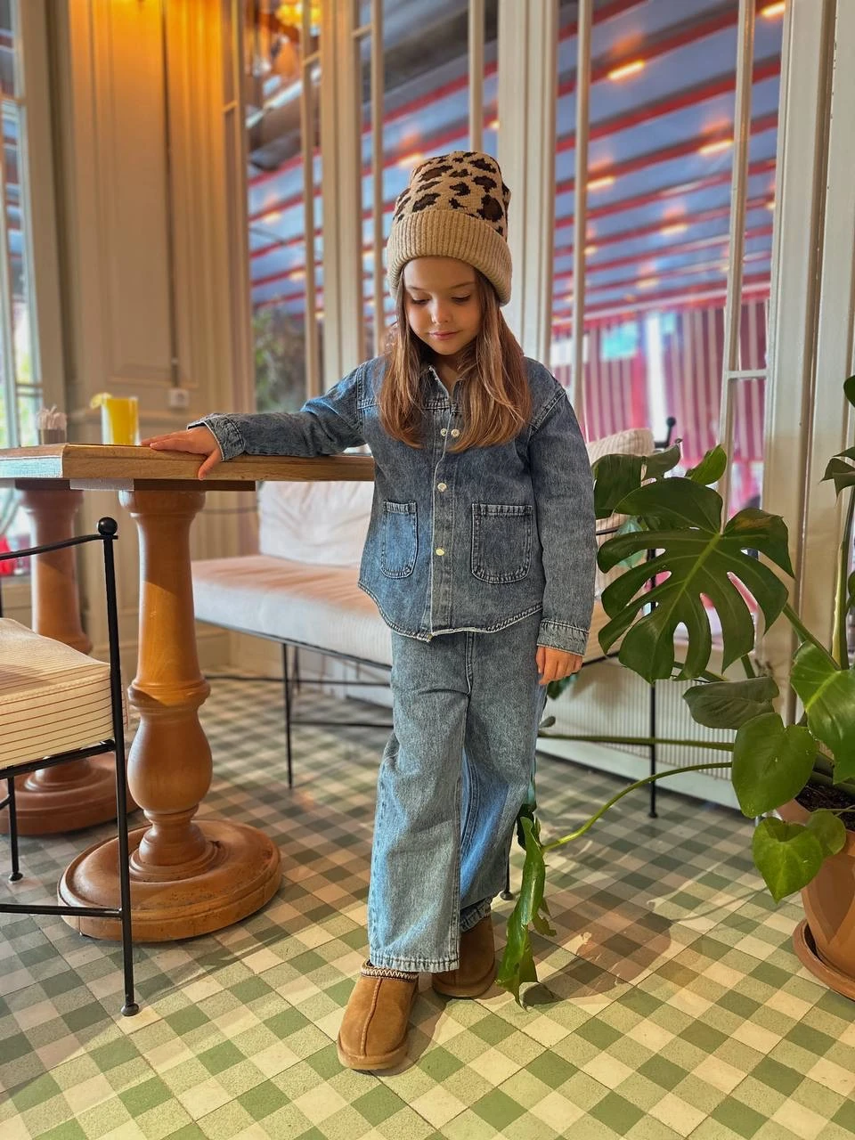 Denim Ceket ve Pantolon Takım