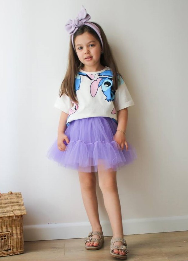 Tütü Etekli Stitch Takım