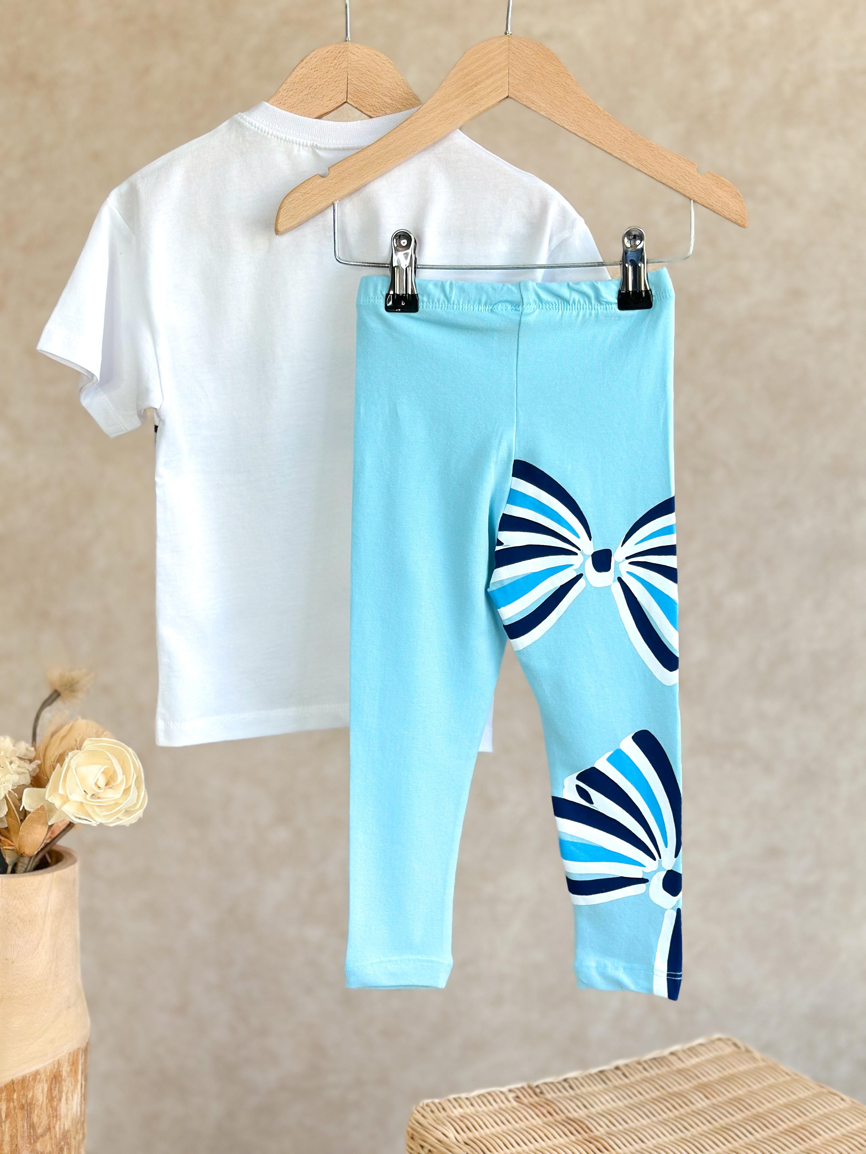 BLUE RIBBON Kız Çocuk T-Shirt ve Tayt Takım