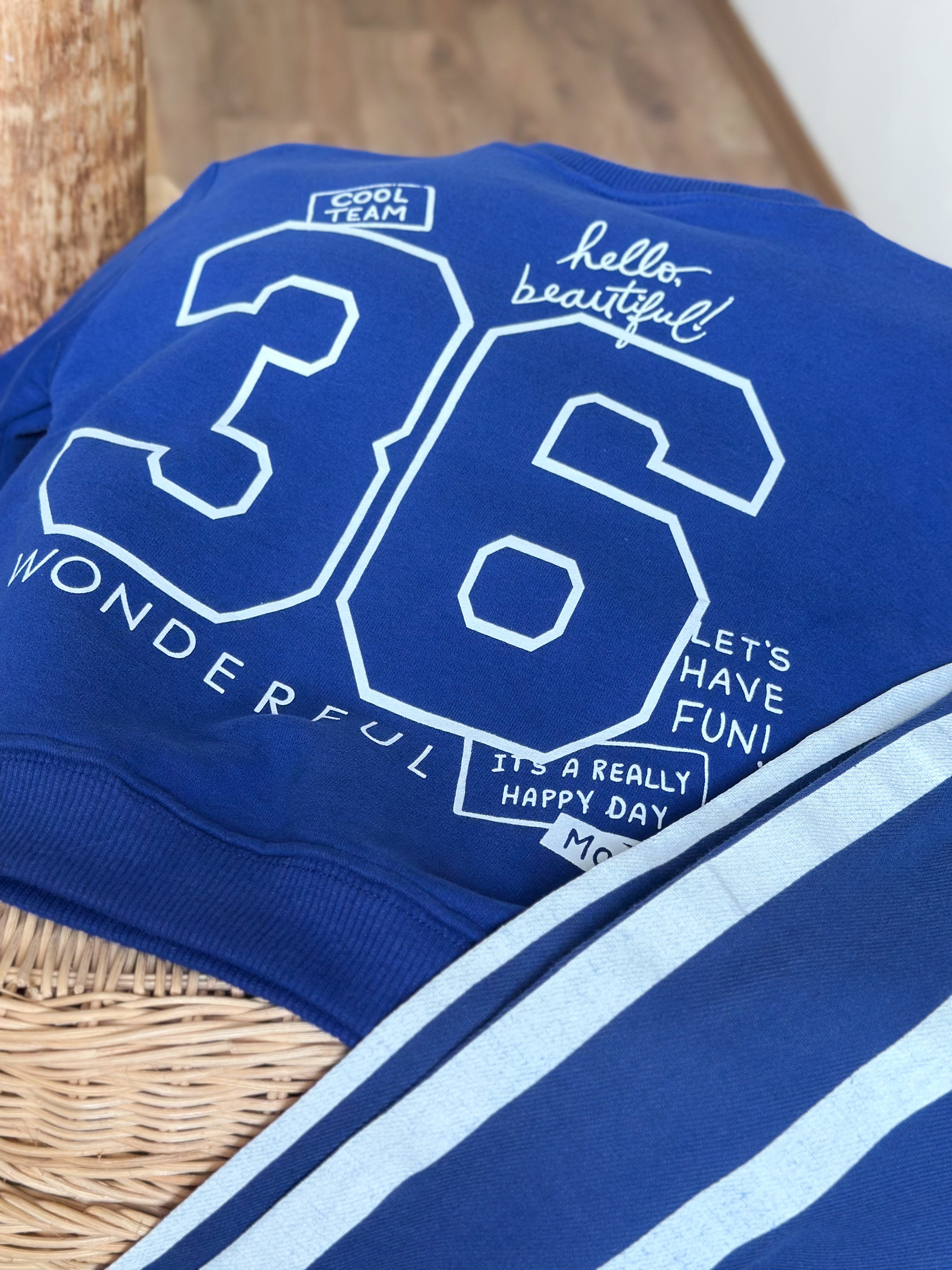 36 BOYS WONDERFUL Sweatshirt ve Dokuma Pantolon Takım